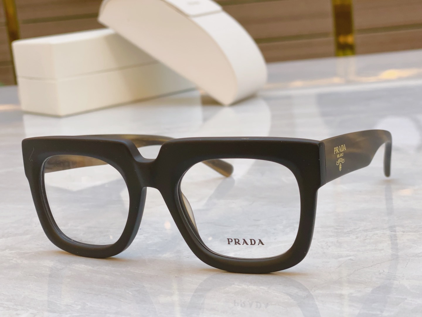 ，【PRAD*】普拉*达新款光学架，MODEL：PRA11VD，SIZE：54口18-145