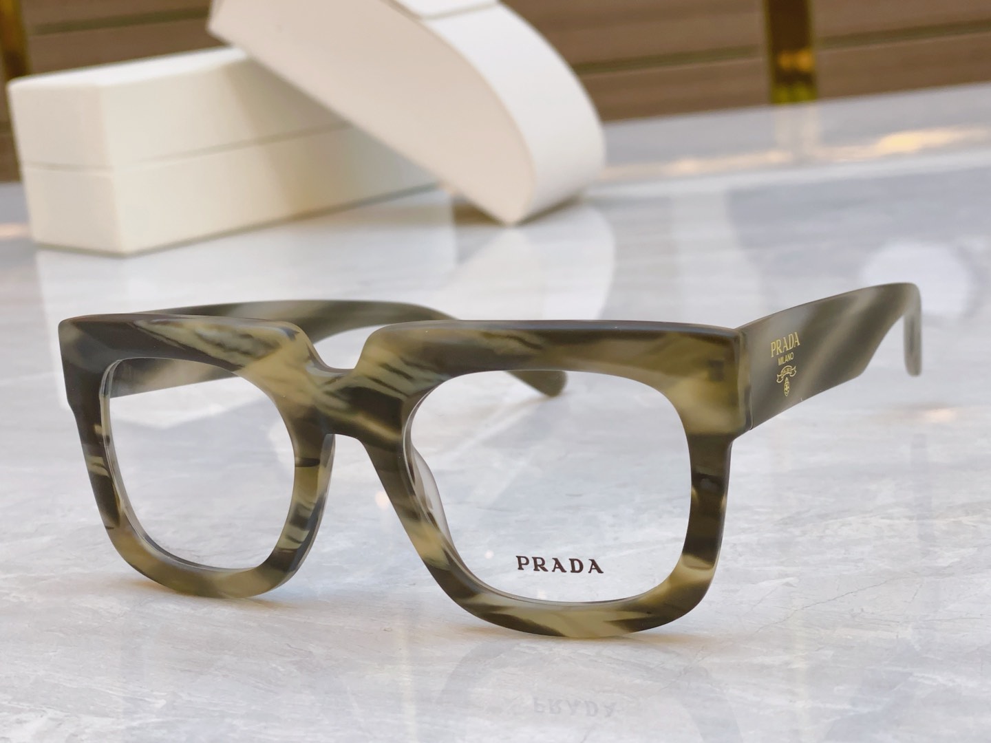 ，【PRAD*】普拉*达新款光学架，MODEL：PRA11VD，SIZE：54口18-145
