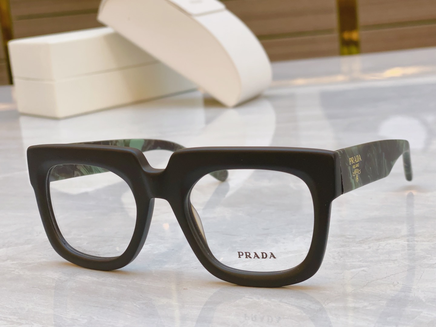 ，【PRAD*】普拉*达新款光学架，MODEL：PRA11VD，SIZE：54口18-145