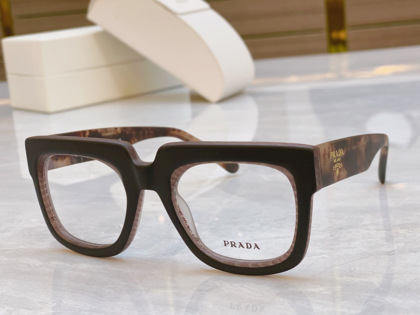，【PRAD*】普拉*达新款光学架，MODEL：PRA11VD，SIZE：54口18-145