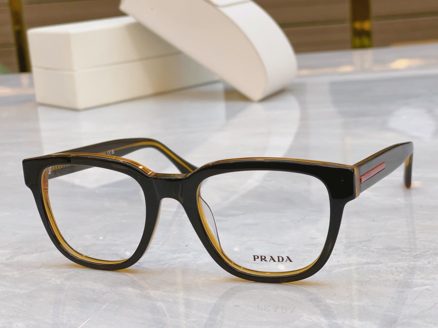 ，【PRAD*】普拉*达新款光学架，MODEL：PRA18S，SIZE：51口21-145