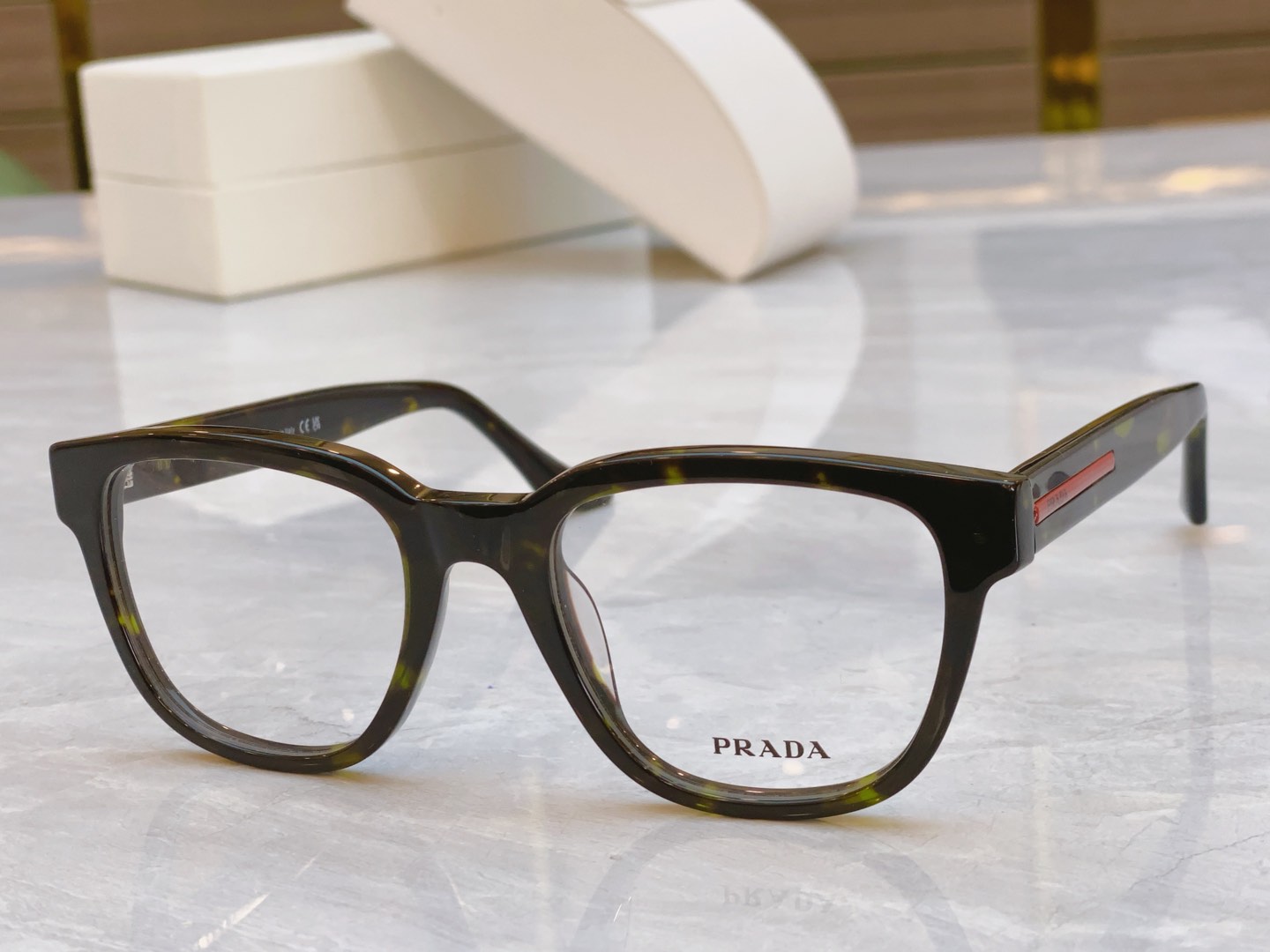 ，【PRAD*】普拉*达新款光学架，MODEL：PRA18S，SIZE：51口21-145