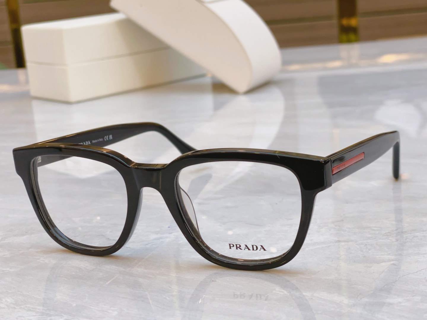 ，【PRAD*】普拉*达新款光学架，MODEL：PRA18S，SIZE：51口21-145