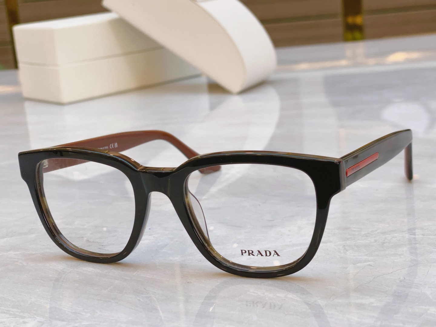 ，【PRAD*】普拉*达新款光学架，MODEL：PRA18S，SIZE：51口21-145
