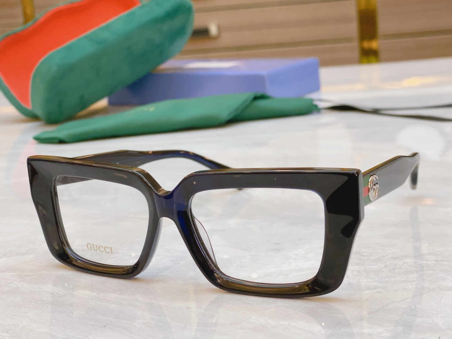 ，【GUCC*】古*驰新款光学架，MODEL：GG1529S，SIZE：54口19-145