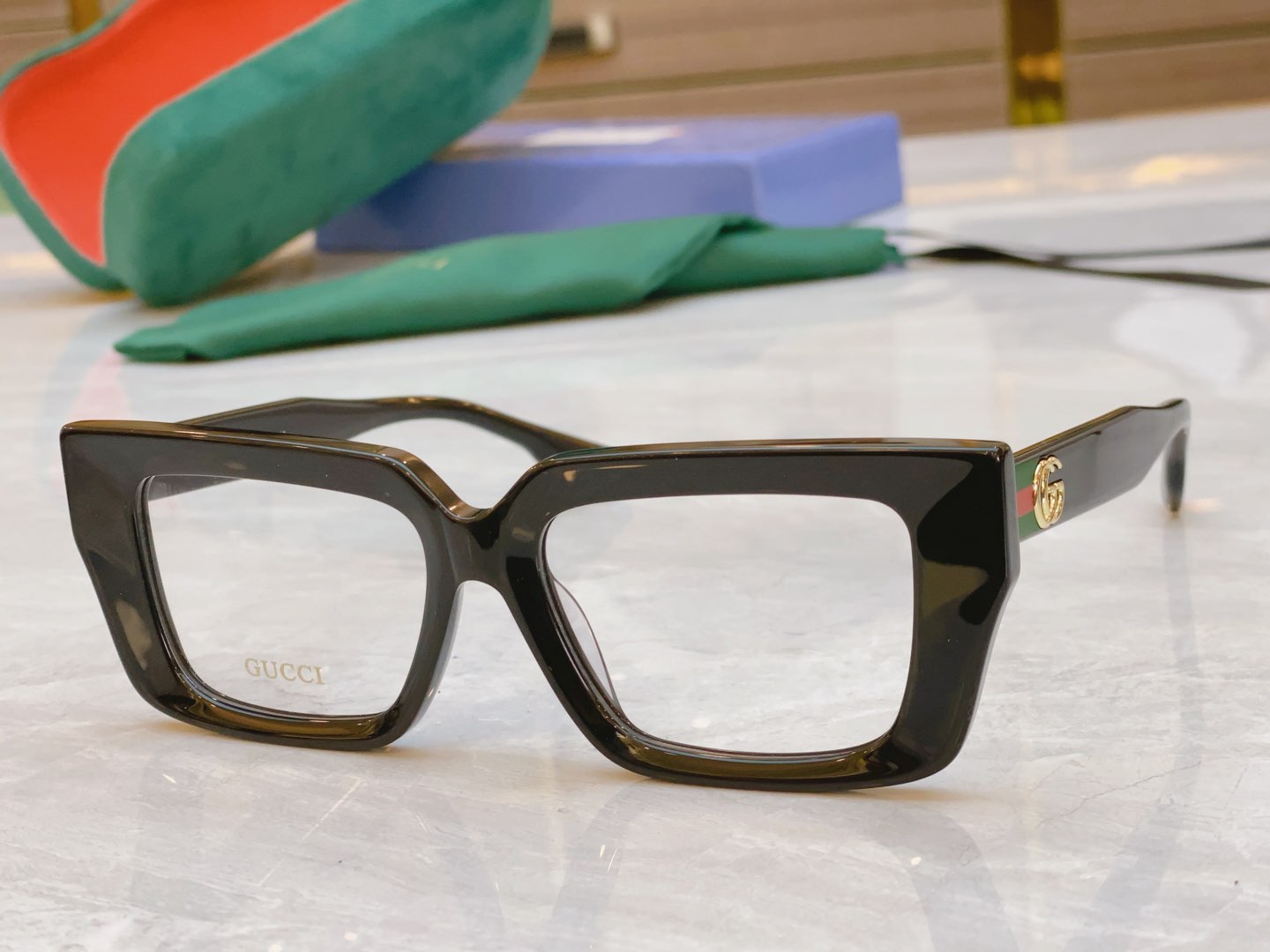 ，【GUCC*】古*驰新款光学架，MODEL：GG1529S，SIZE：54口19-145