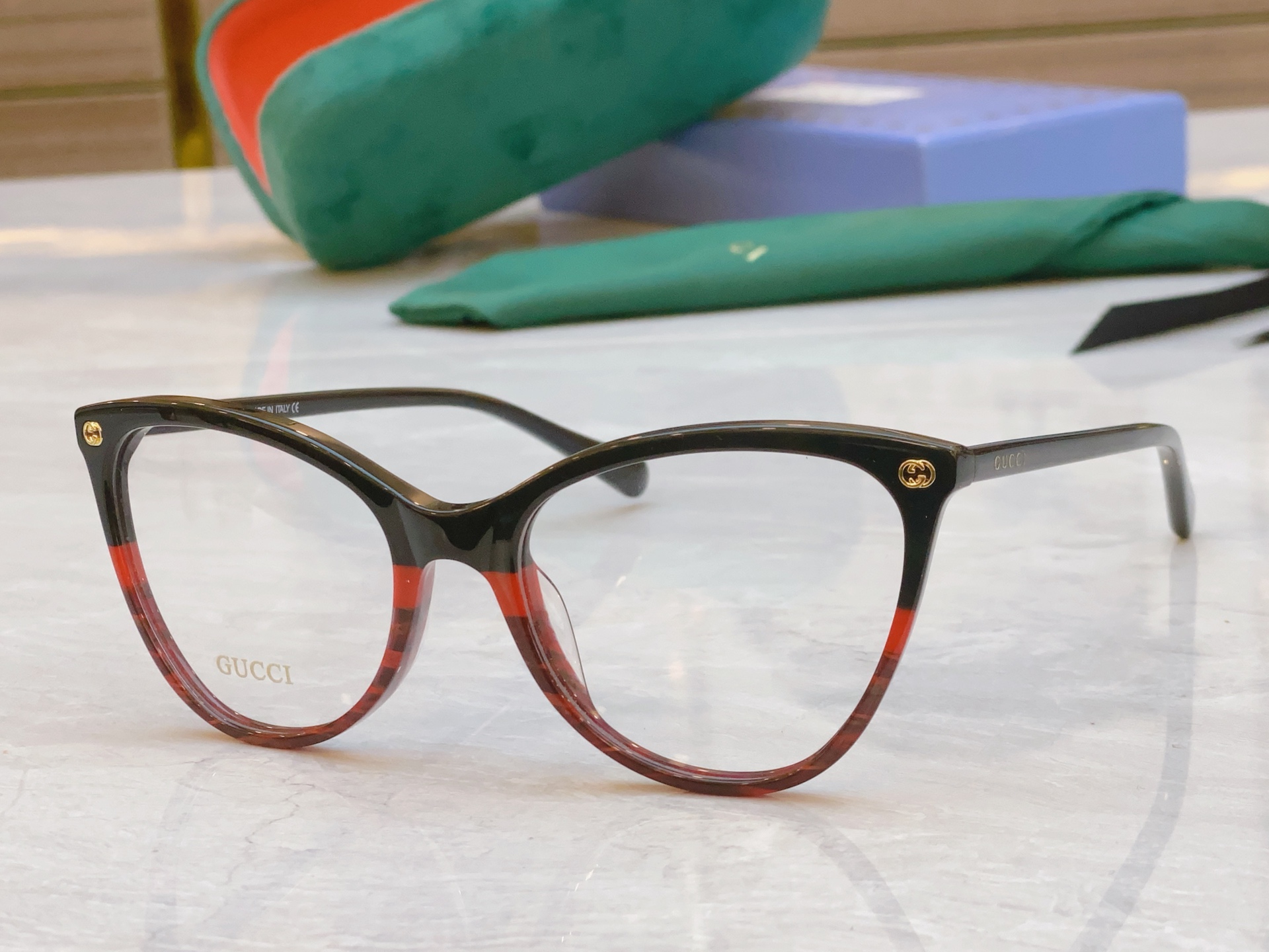 ，【GUCC*】古*驰新款光学架，MODEL：GG1079O，SIZE：54口19-140