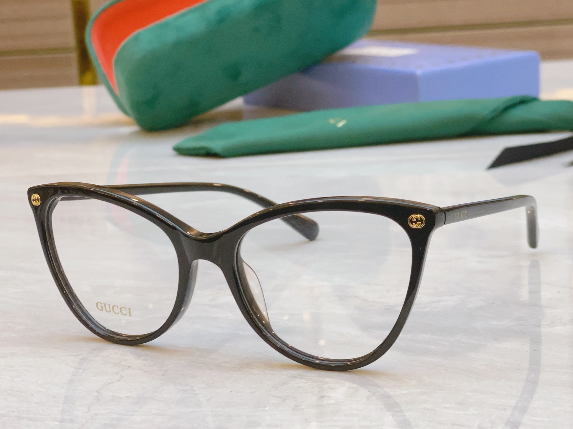 ，【GUCC*】古*驰新款光学架，MODEL：GG1079O，SIZE：54口19-140
