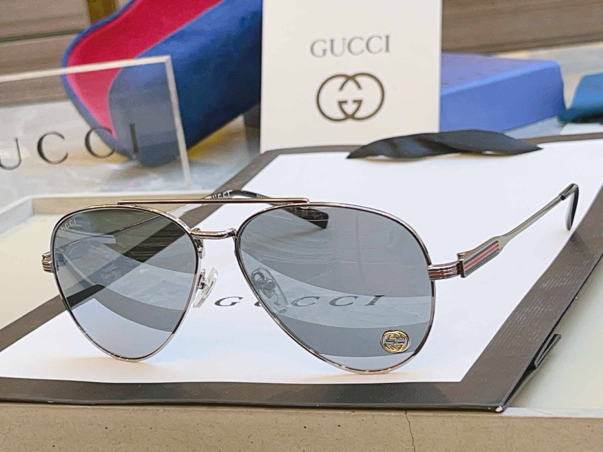 ，【GUCC*】古*驰新款太阳镜，MODEL：GG1874S， SIZE：57口14-145