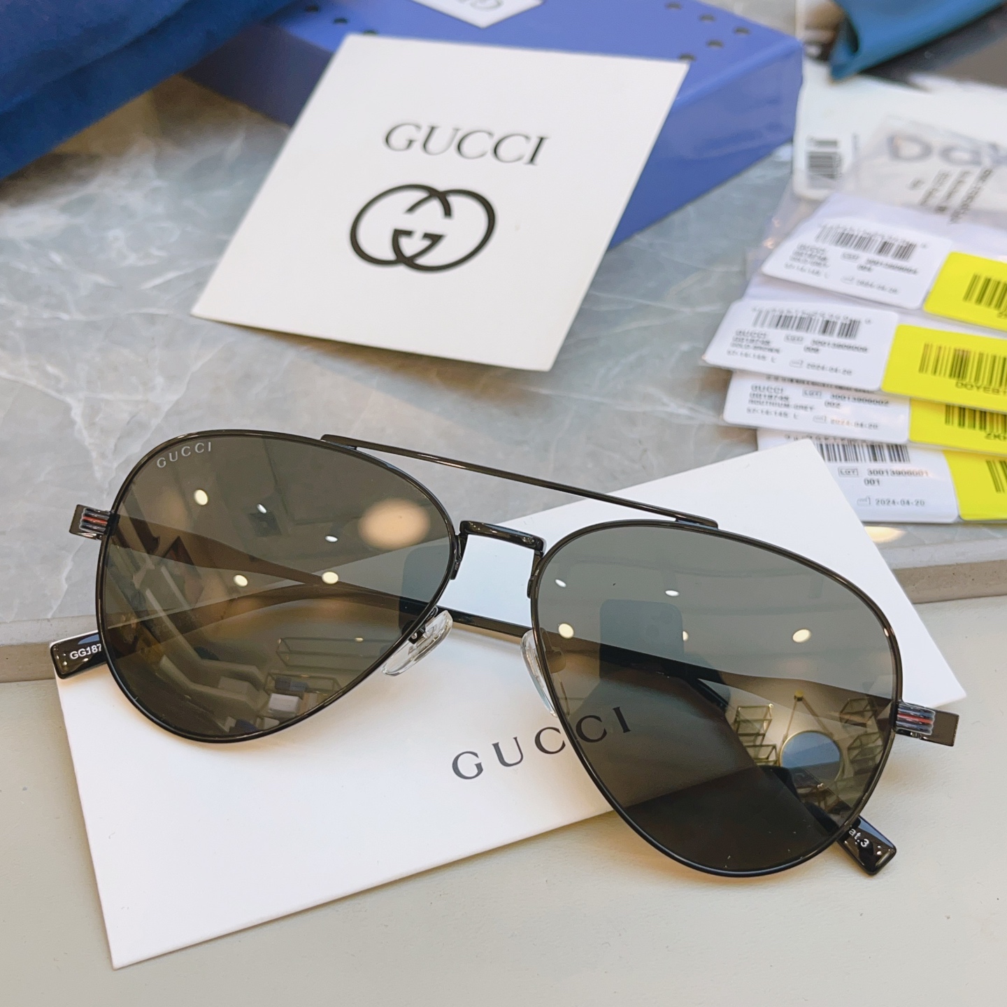 ，【GUCC*】古*驰新款太阳镜，MODEL：GG1874S， SIZE：57口14-145