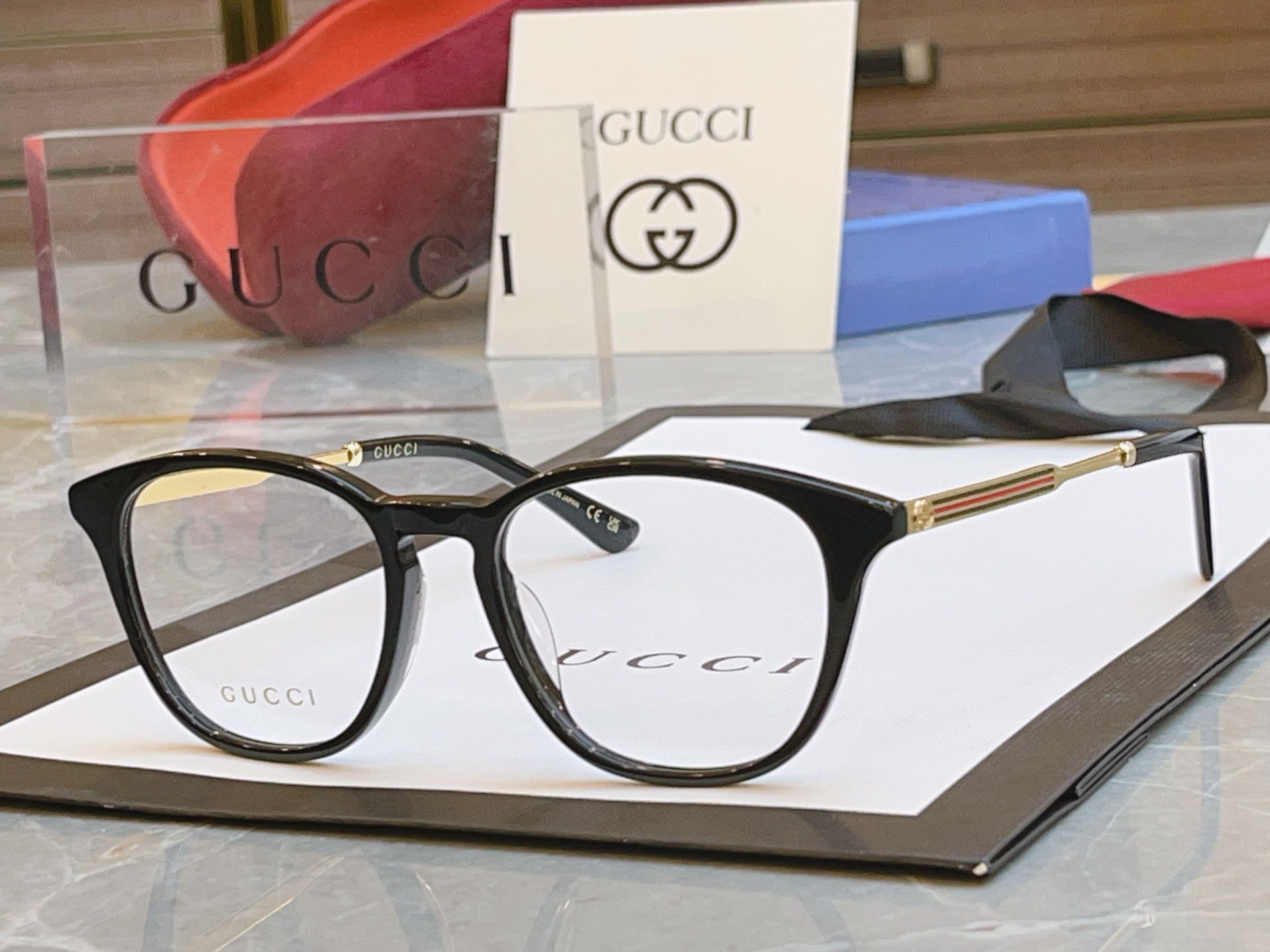 ，【GUCC*】古*驰新款光学架，GG1527OA，SIZE52口18-145 