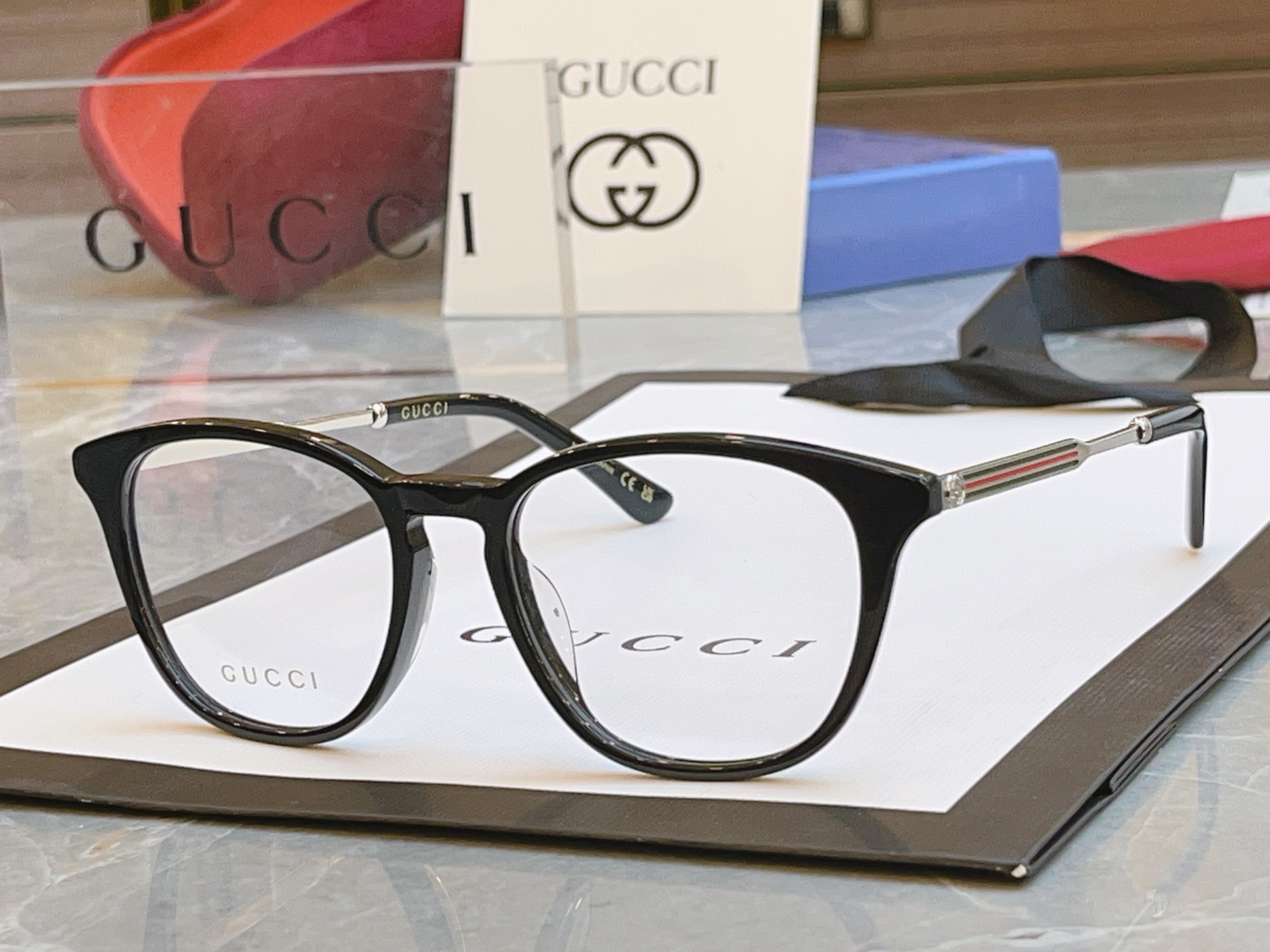 ，【GUCC*】古*驰新款光学架，GG1527OA，SIZE52口18-145 
