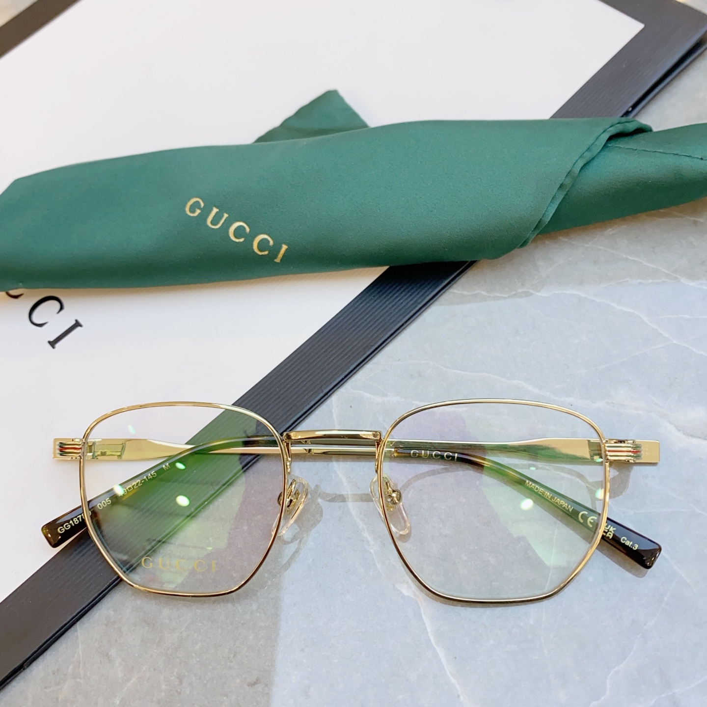 ，【GUCC*】古*驰新款光学架，GG1878O，SIZE49口22-145 