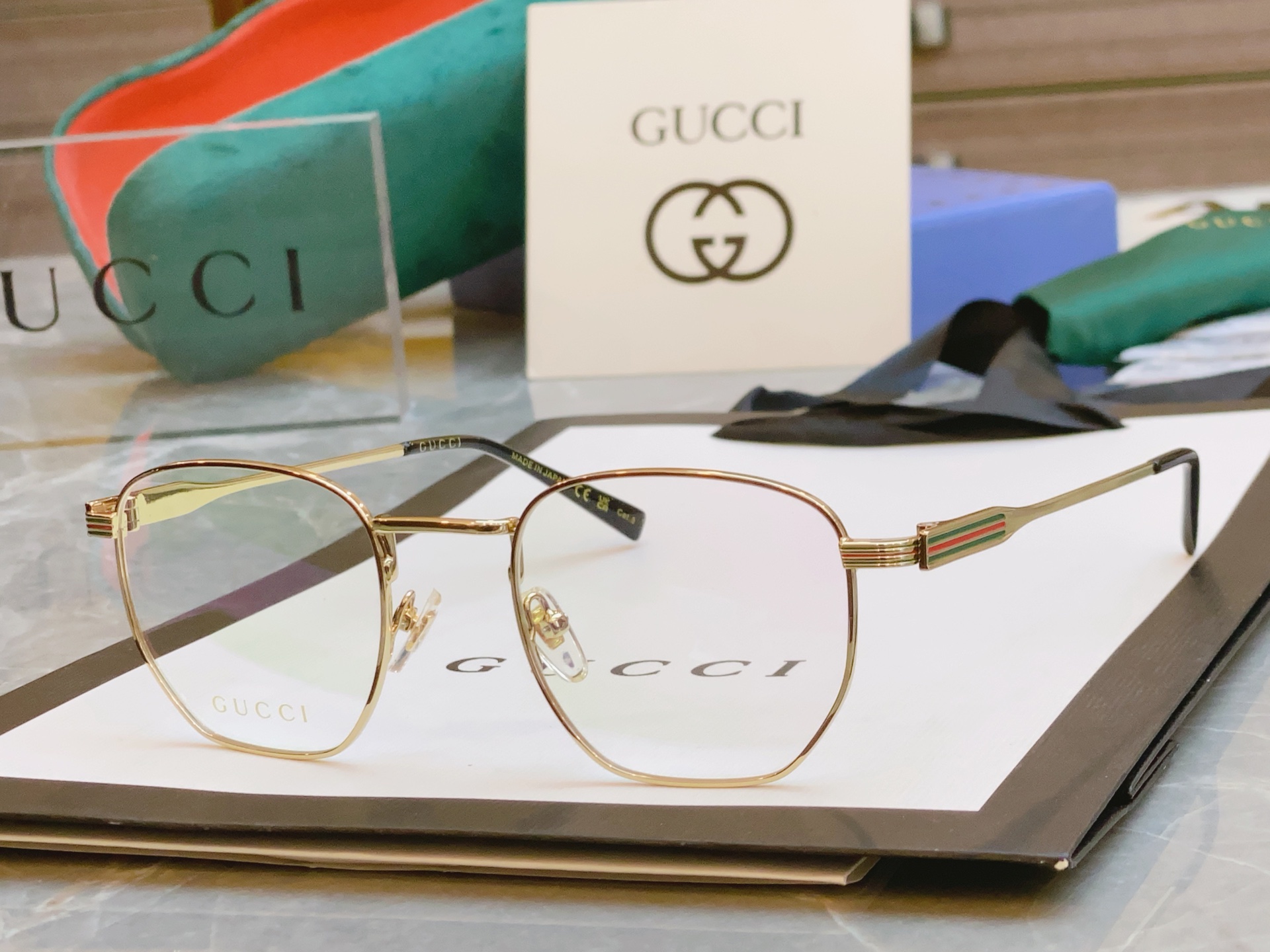 ，【GUCC*】古*驰新款光学架，GG1878O，SIZE49口22-145 