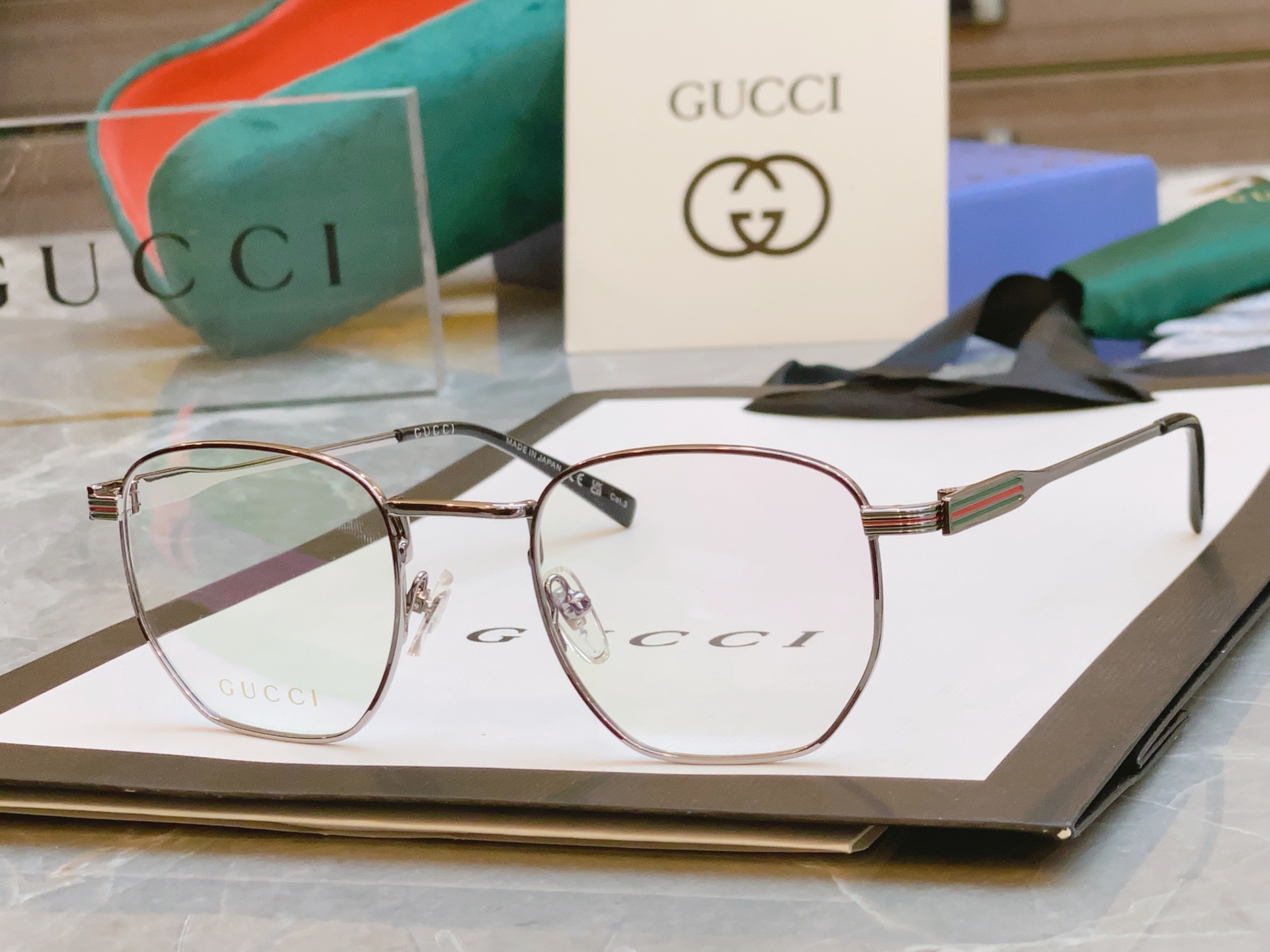 ，【GUCC*】古*驰新款光学架，GG1878O，SIZE49口22-145 