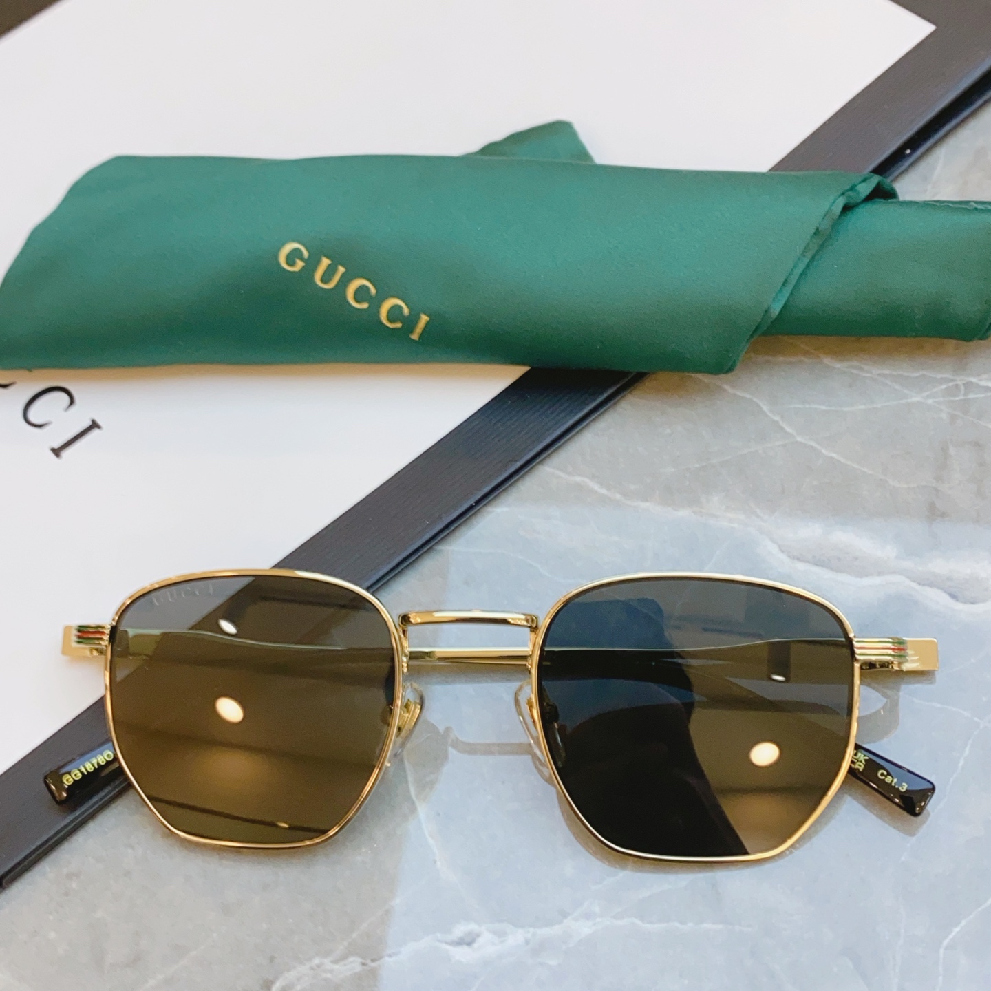 ，【GUCC*】古*驰新款太阳镜，GG1878O，SIZE49口22-145 