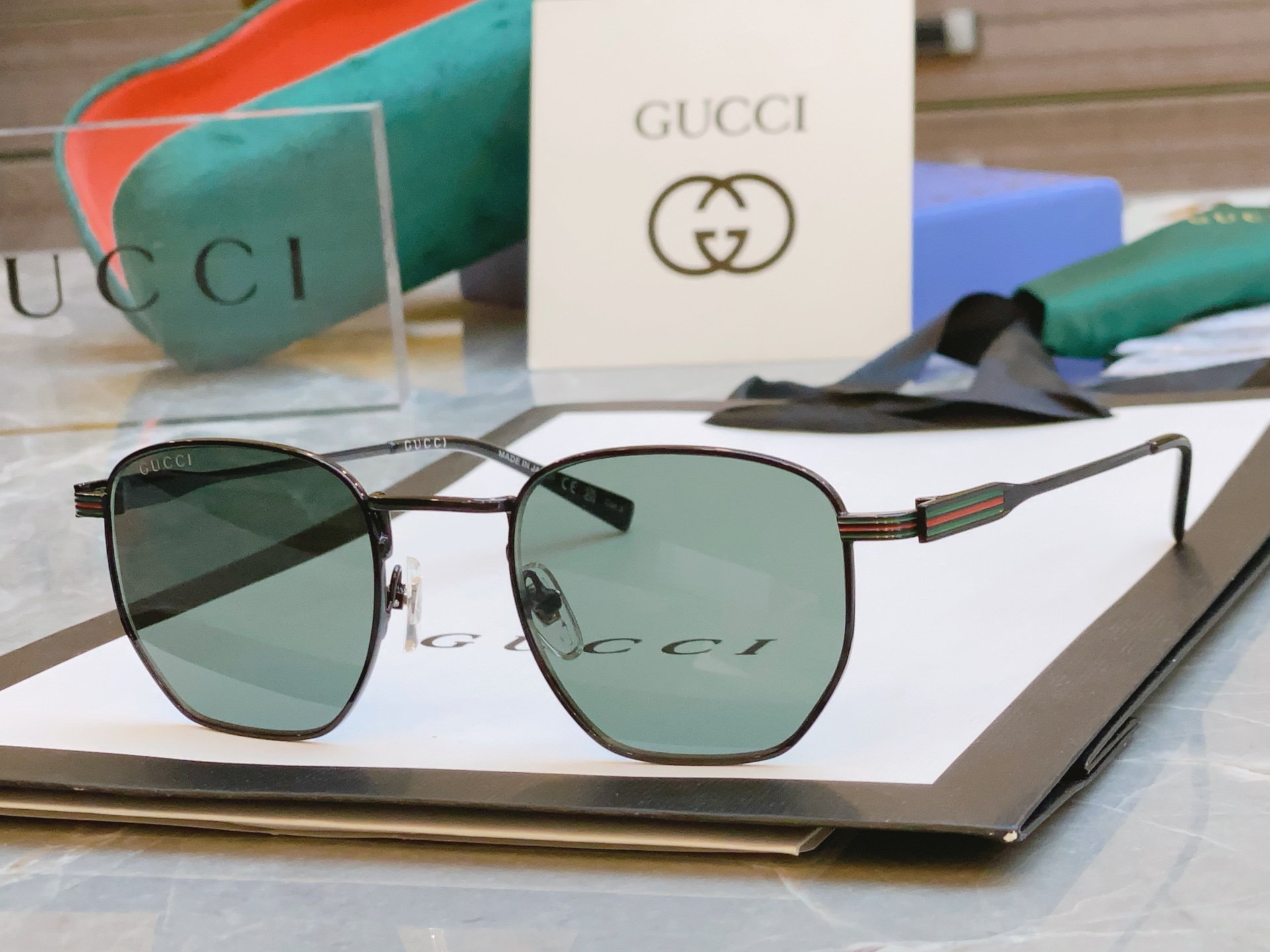 ，【GUCC*】古*驰新款太阳镜，GG1878O，SIZE49口22-145 