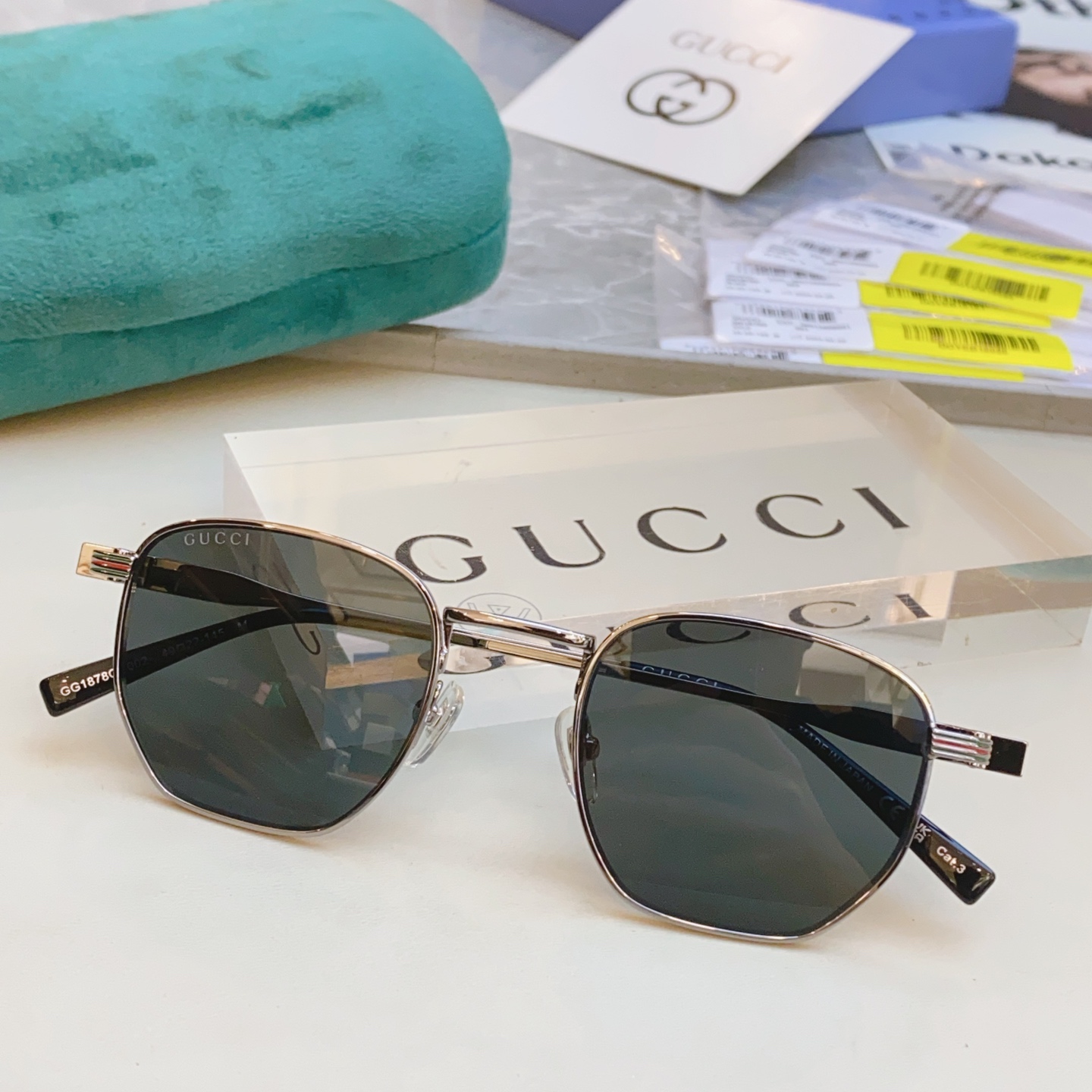 ，【GUCC*】古*驰新款太阳镜，GG1878O，SIZE49口22-145 