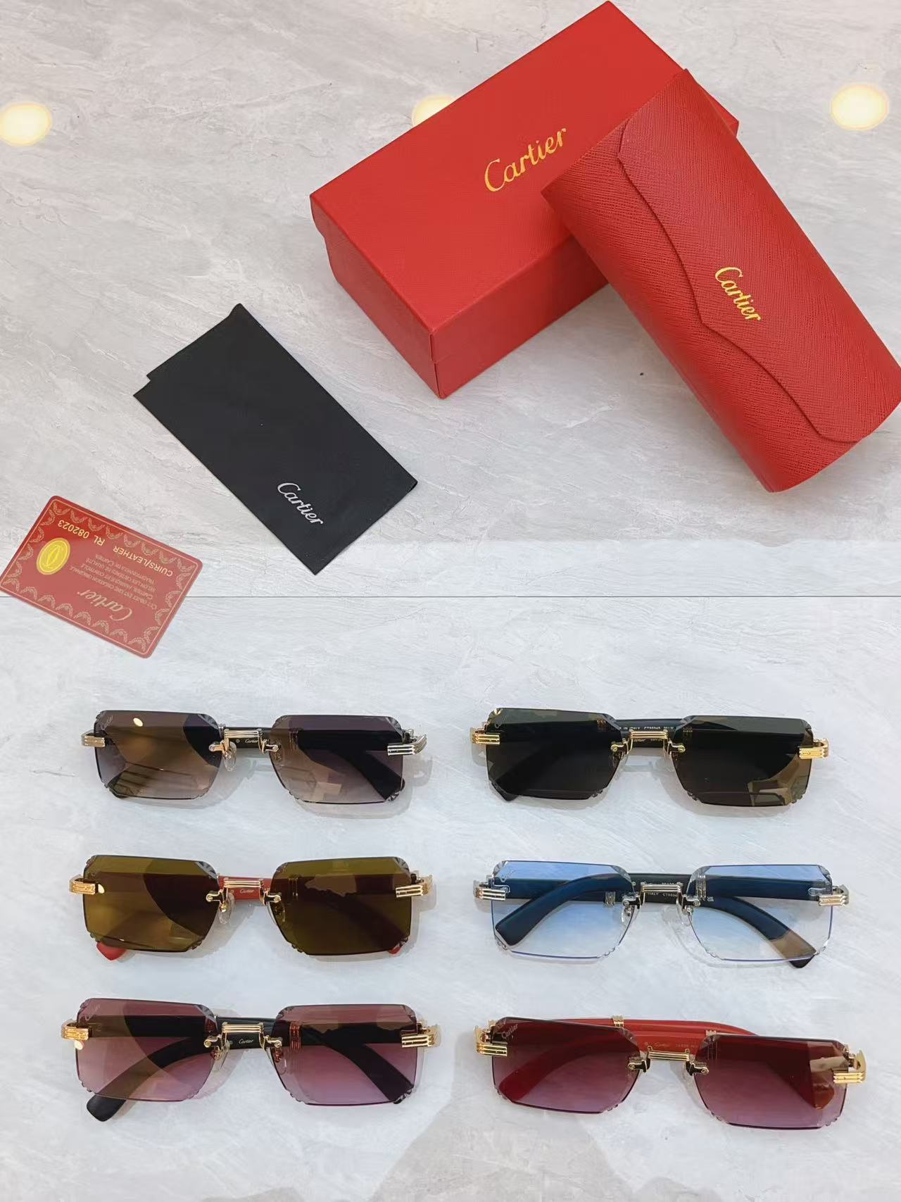 ，【CARTIE*】卡地*亚新款太阳镜，CT0534s ，size59口20-145
