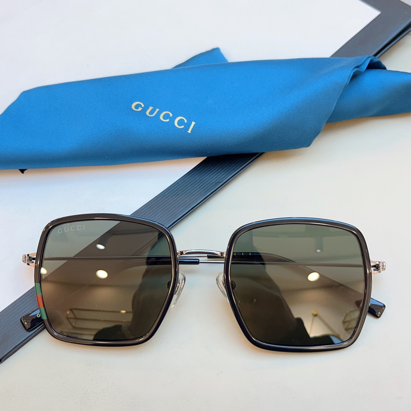 ，【GUCC*】古*驰新款太阳镜，GG1848S，SIZE52口20-145 