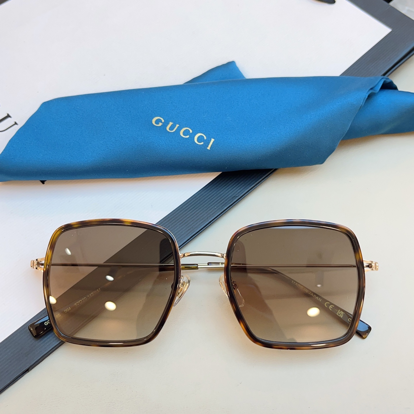 ，【GUCC*】古*驰新款太阳镜，GG1848S，SIZE52口20-145 