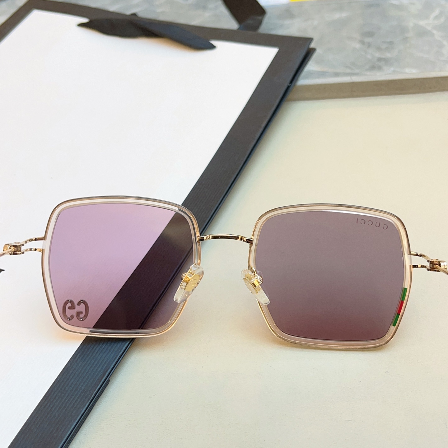 ，【GUCC*】古*驰新款太阳镜，GG1848S，SIZE52口20-145 