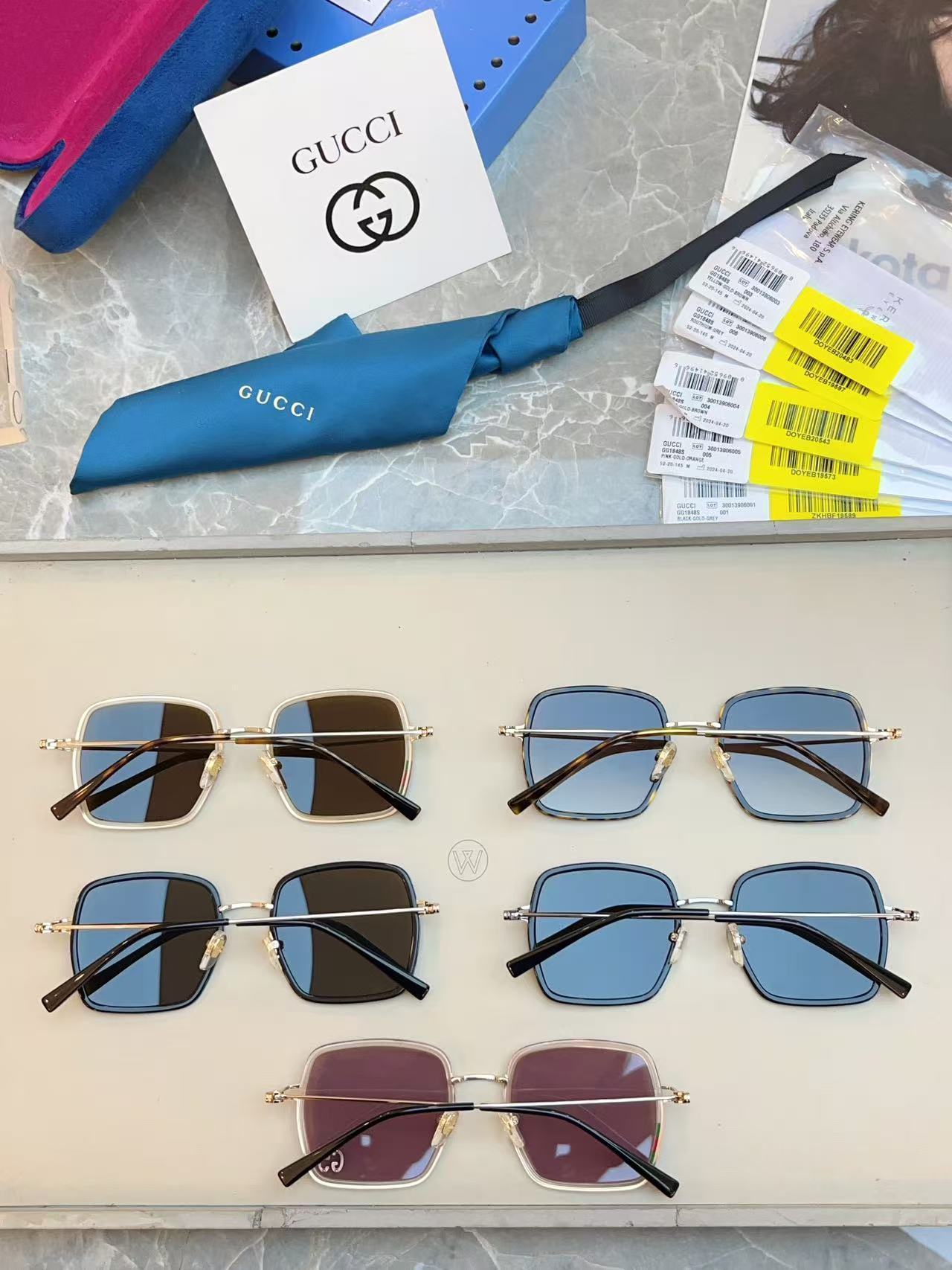 ，【GUCC*】古*驰新款太阳镜，GG1848S，SIZE52口20-145 