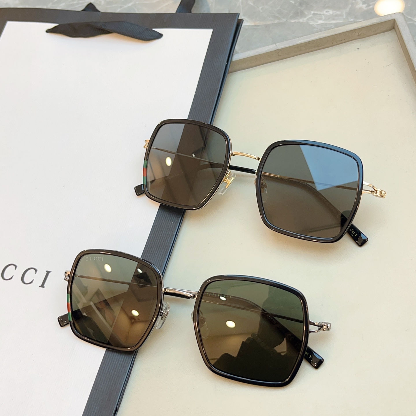，【GUCC*】古*驰新款太阳镜，GG1848S，SIZE52口20-145 