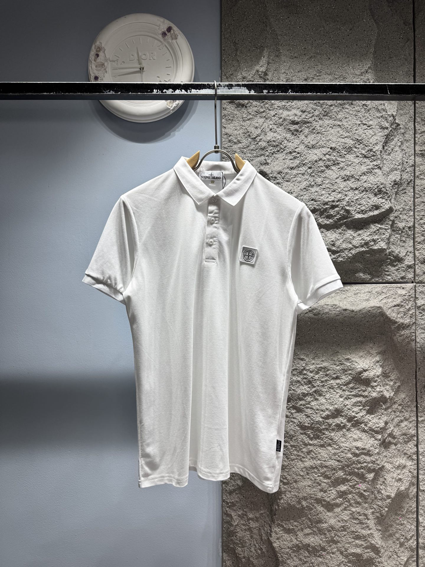 Stone Island*Isla de Piedra logotipo de brújula ‼️ polo de manga corta ® 🖤 Polo de Stone Island | outfit de verano ele…