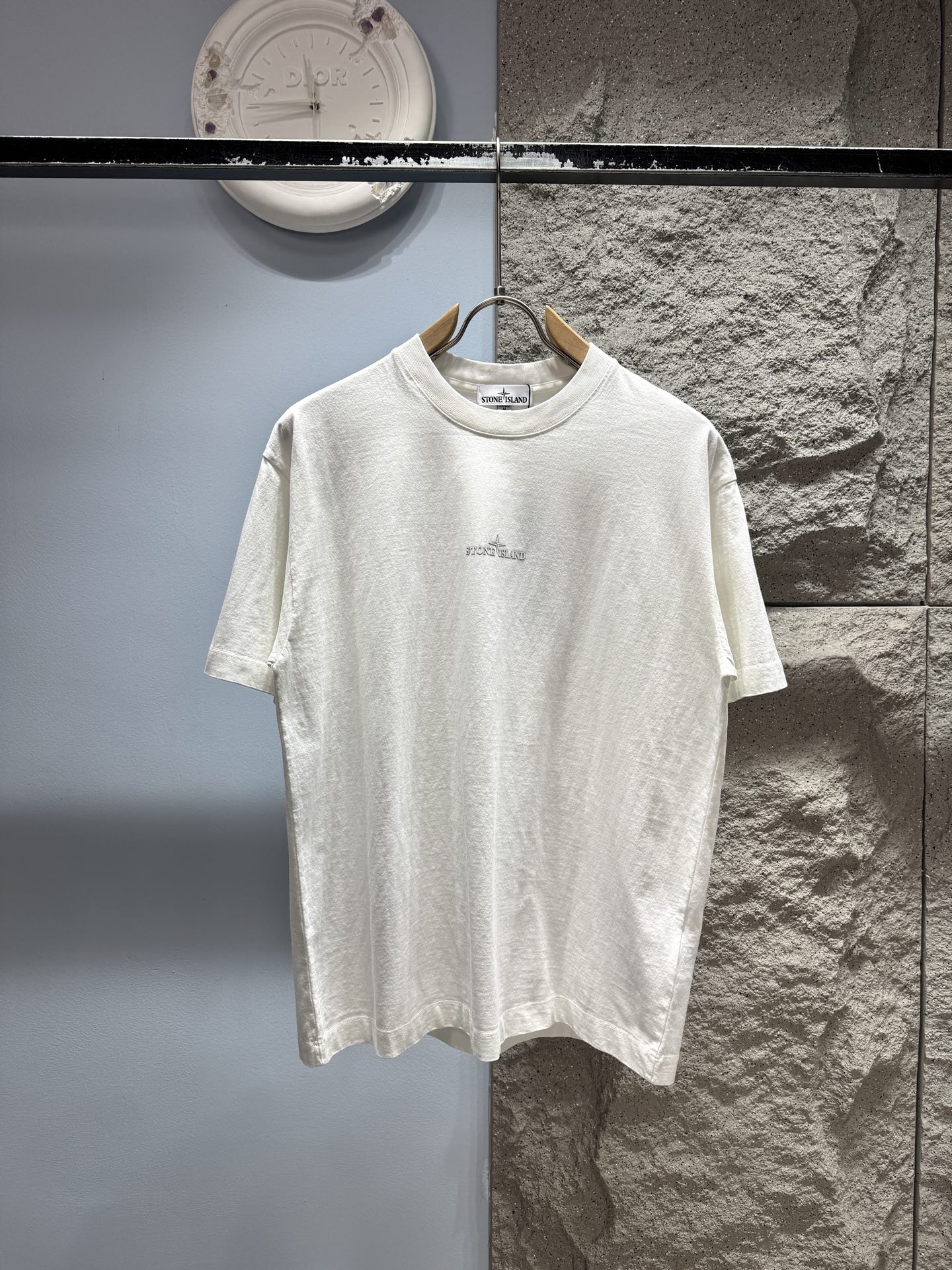 Stone Island*Isla de Piedra letras de la Estrella Polar ‼️ camiseta de manga corta ® 🖤 Prenda dura con estil…