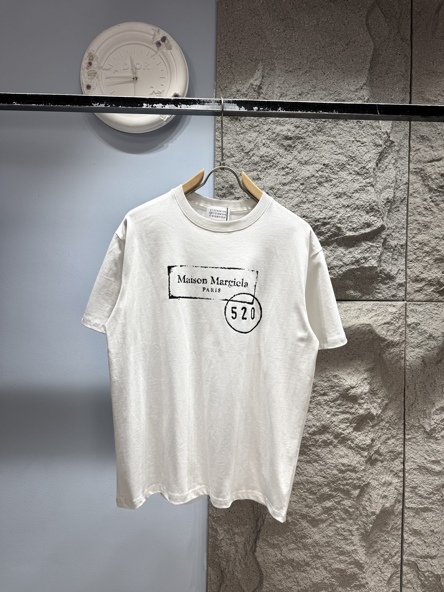 Martin Margiela*MaJira Edición limitada 520‼️ Camiseta de manga corta® 🖤Maison Margiela colección primavera-verano 202…