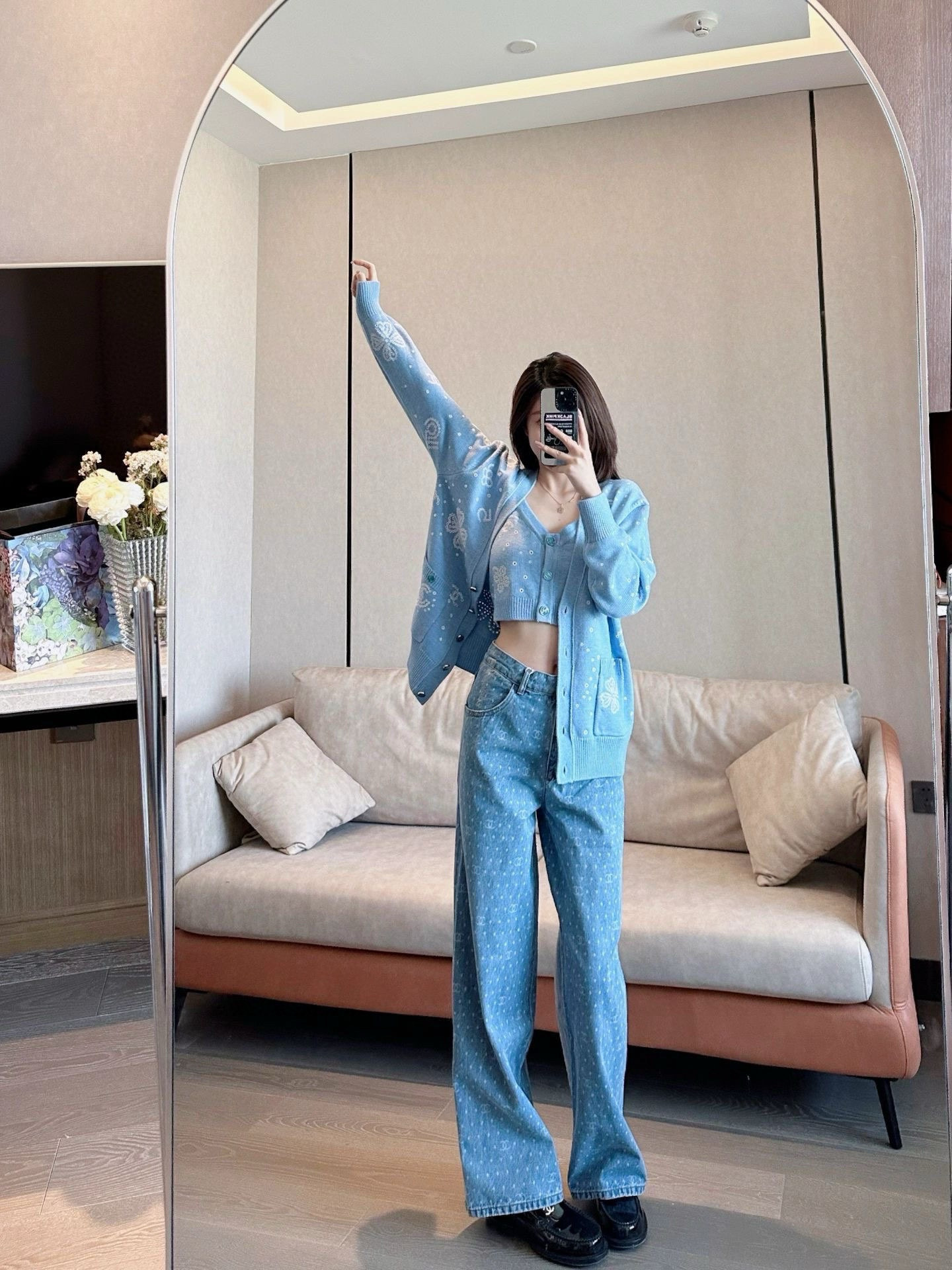 NO:504044,Good pants I want to put them out every year, alexander wang19860909好的裤子 每一年都想拿出来搭,,alexander wang,Women's clothing