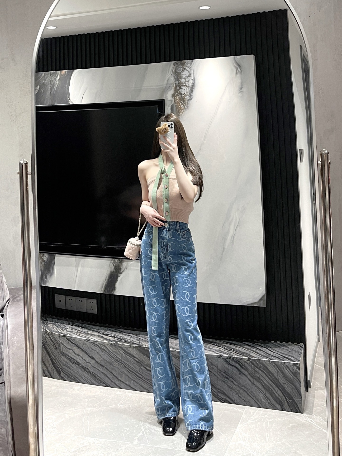 NO:504025,This one is really worn without getting tired of wearing it, alexander wang19860909这条真穿不腻,,alexander wang,Women's clothing