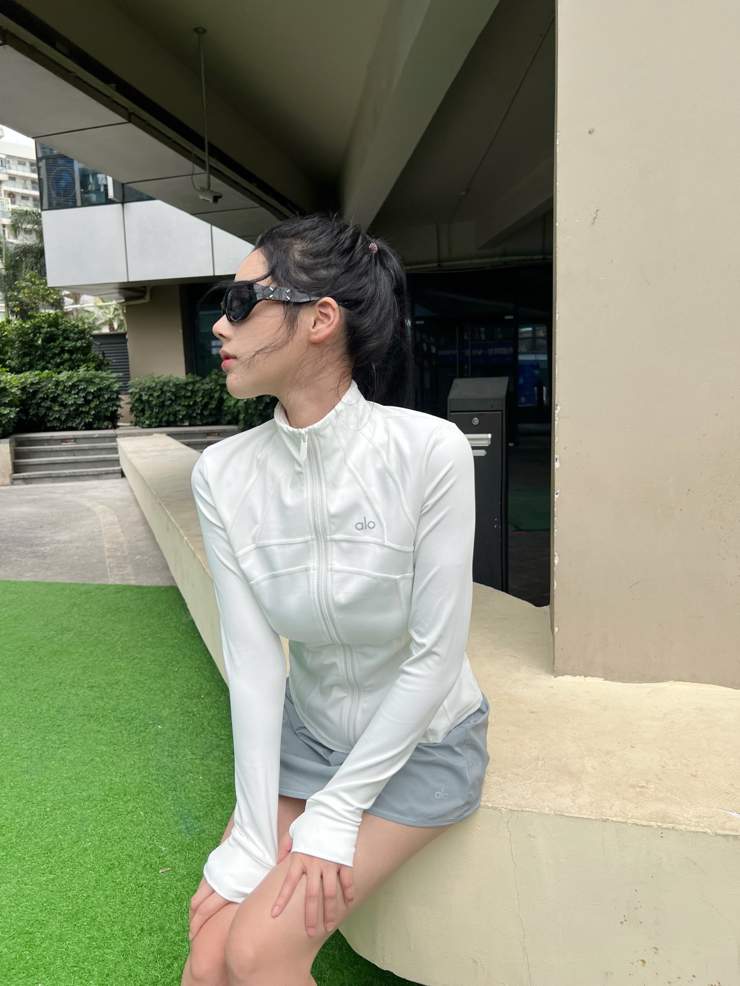 NO:484284,The comfort of sports comes from alo, alexander wang19860909自家模特上身 运动的舒适感来自alo,,alexander wang,Women's clothing