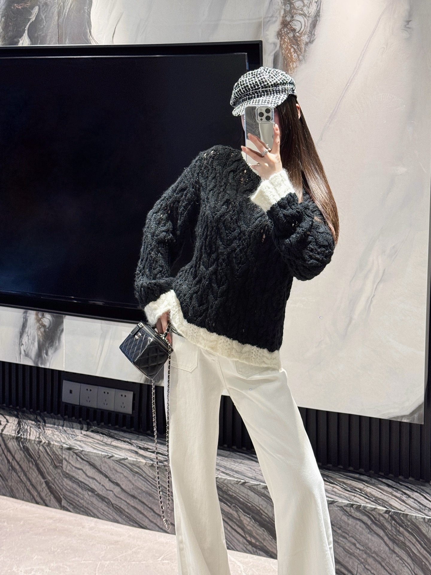 NO:466299,My own model looks with cc new jeans, jeans, alexander wang19860909自家模特look 搭配cc新款牛仔裤,,jeans,alexander wang,Women's clothing