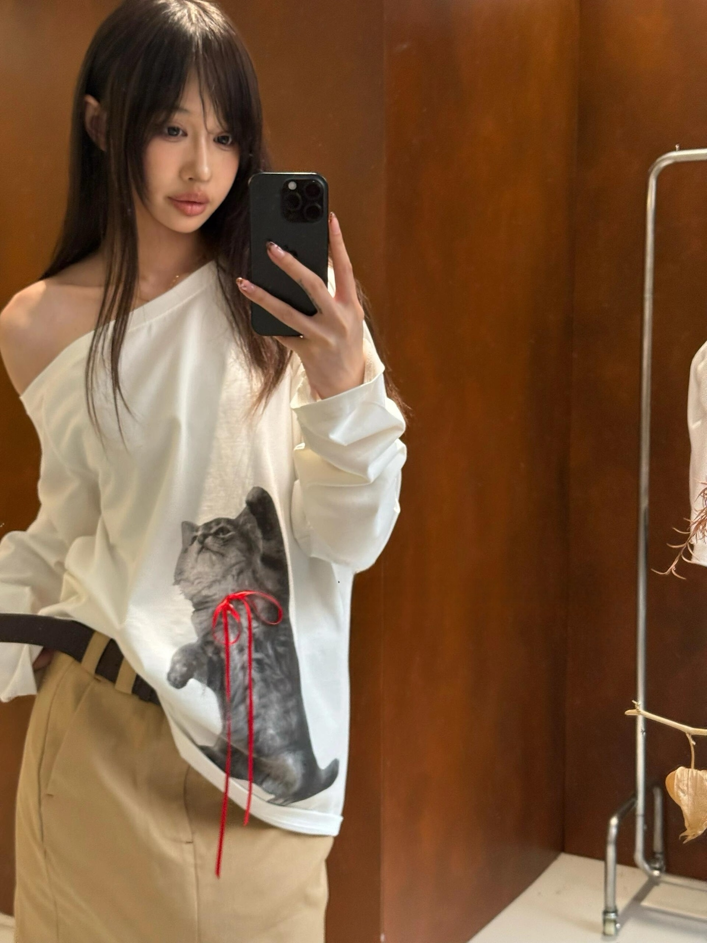 NO:500702,Slack at will and has a very good feel, alexander wang19860909随意松弛 又很有自己的feel,,alexander wang,Women's clothing