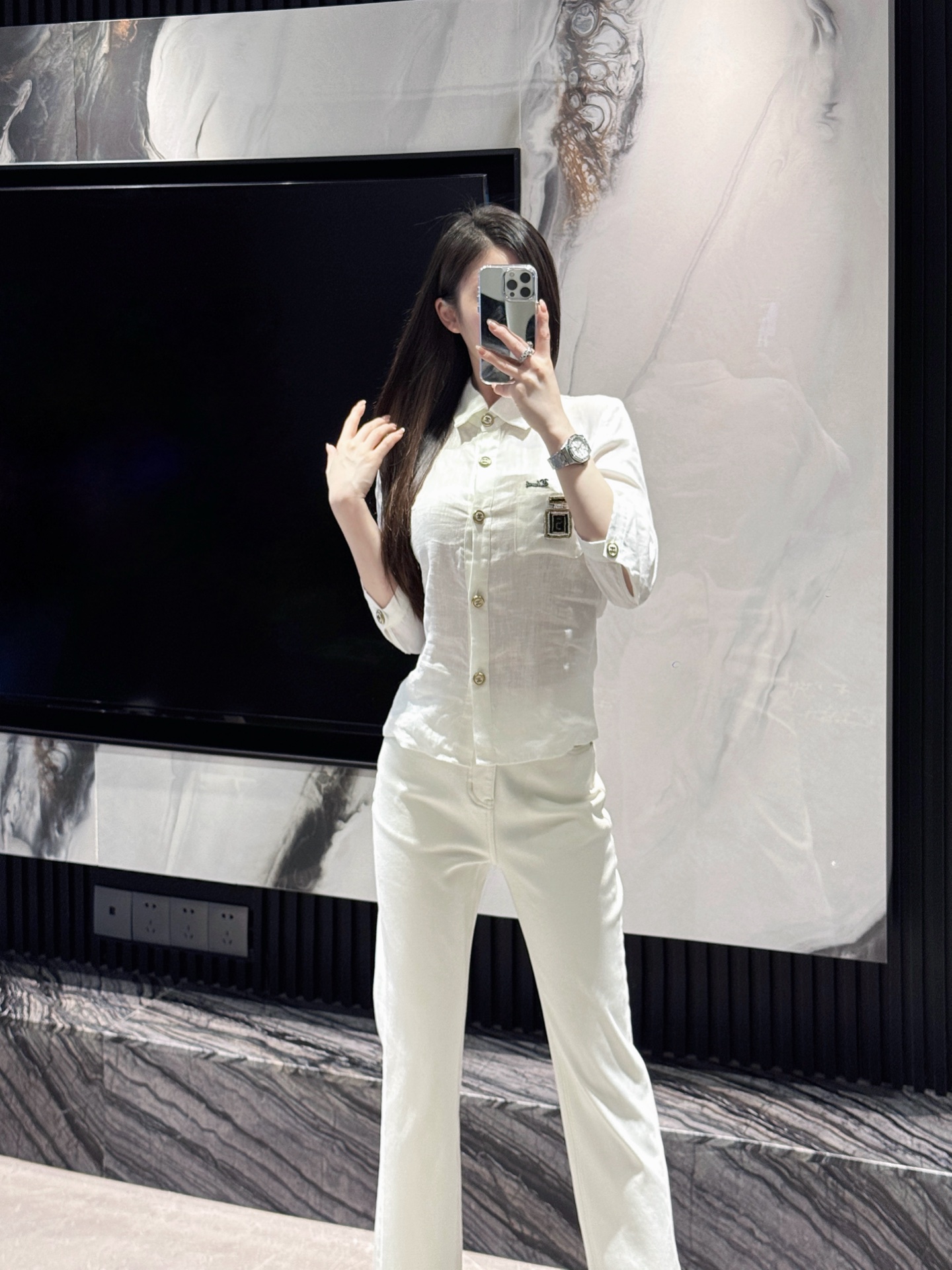 NO:467916,My own model looks rich and talented, alexander wang19860909自家模特look 有钱又有品,,alexander wang,Women's clothing