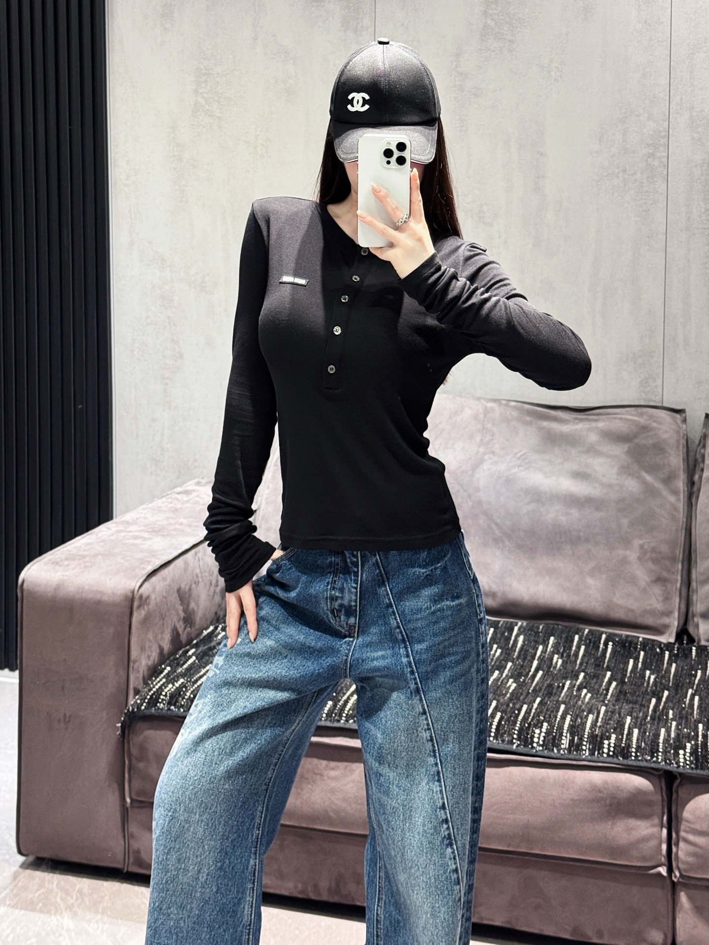 NO:489187,My own model looks with new style of Crosin jeans, chrome hearts, jeans, alexander wang19860909自家模特look 搭配新款克罗心牛仔裤,,chrome hearts,jeans,alexander wang,Women's clothing