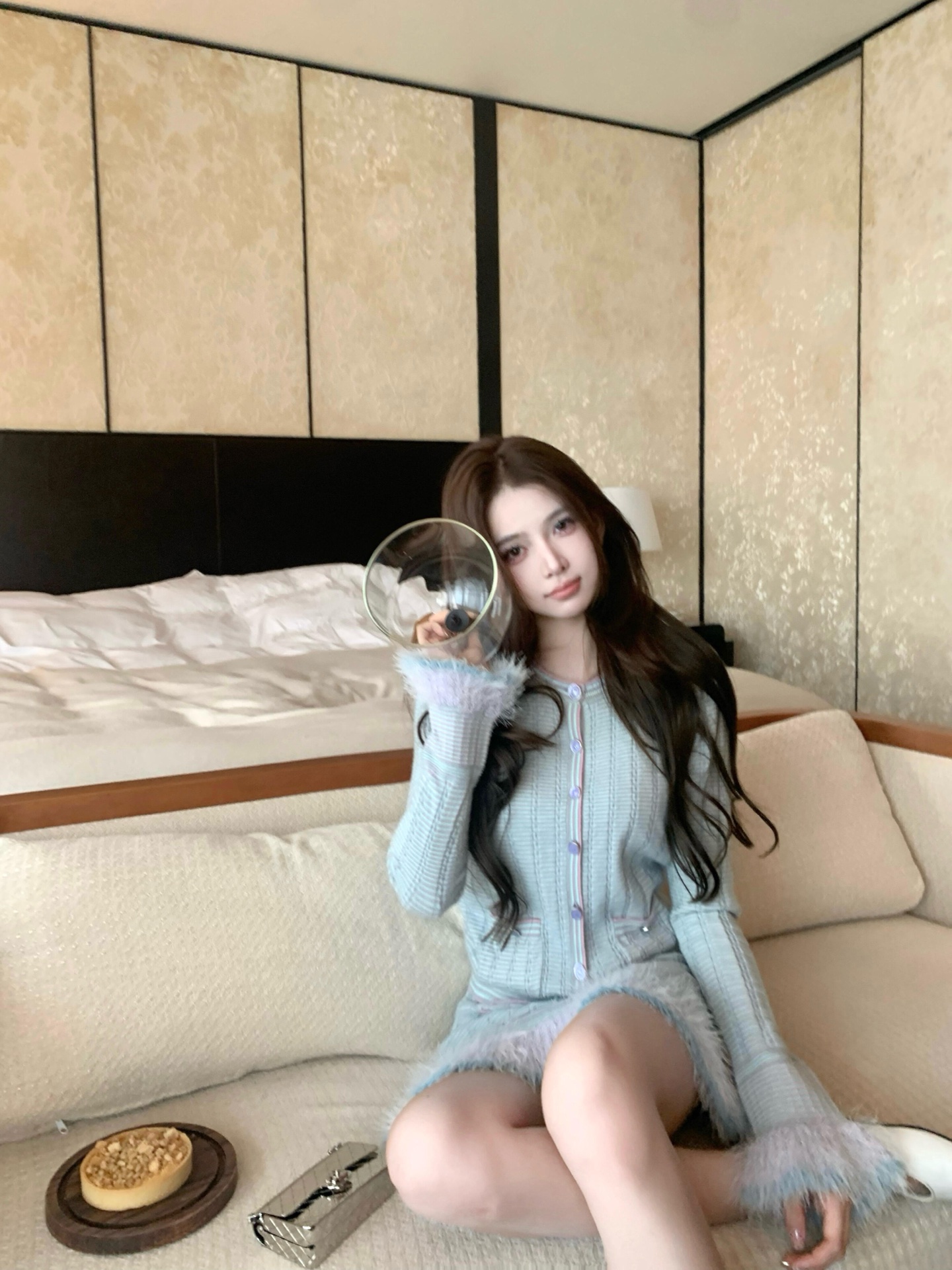 NO:490786,A set of clothes is so beautiful, and the rich atmosphere is strong, alexander wang19860909一套穿太美了 千金氛围感浓厚,,alexander wang,Women's clothing