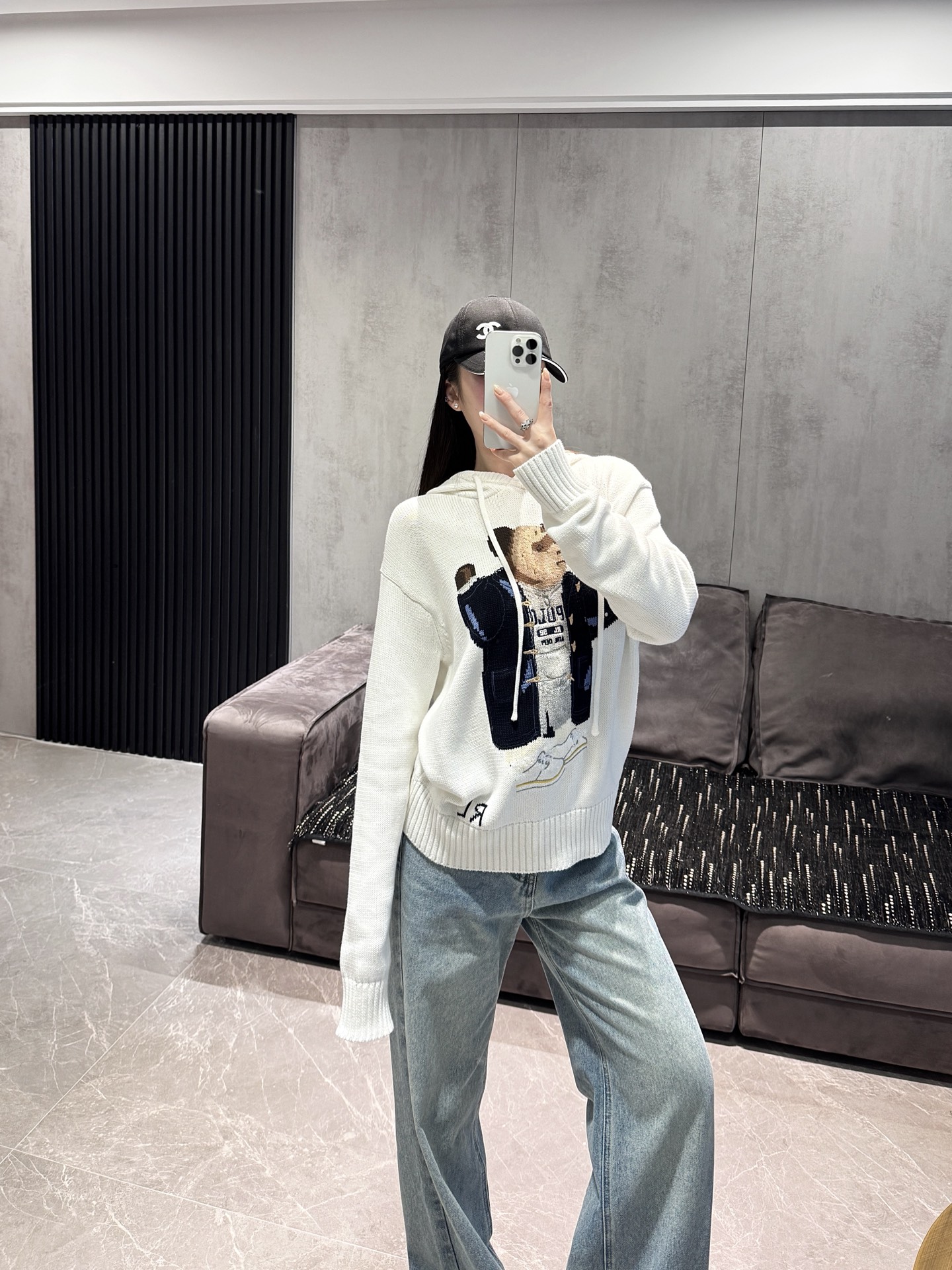 NO:501272,My own model looks with ch straight jeans, jeans, alexander wang19860909自家模特look 搭配ch直筒牛仔裤,,jeans,alexander wang,Women's clothing