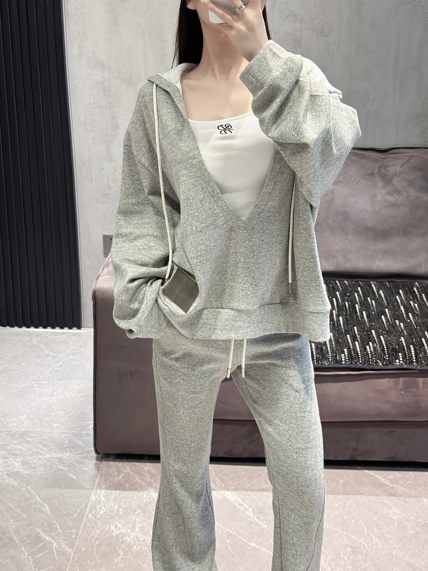 NO:507646,My own model 168 high, upper body S set, alexander wang19860909自家模特168高 上身S一套,,alexander wang,Women's clothing