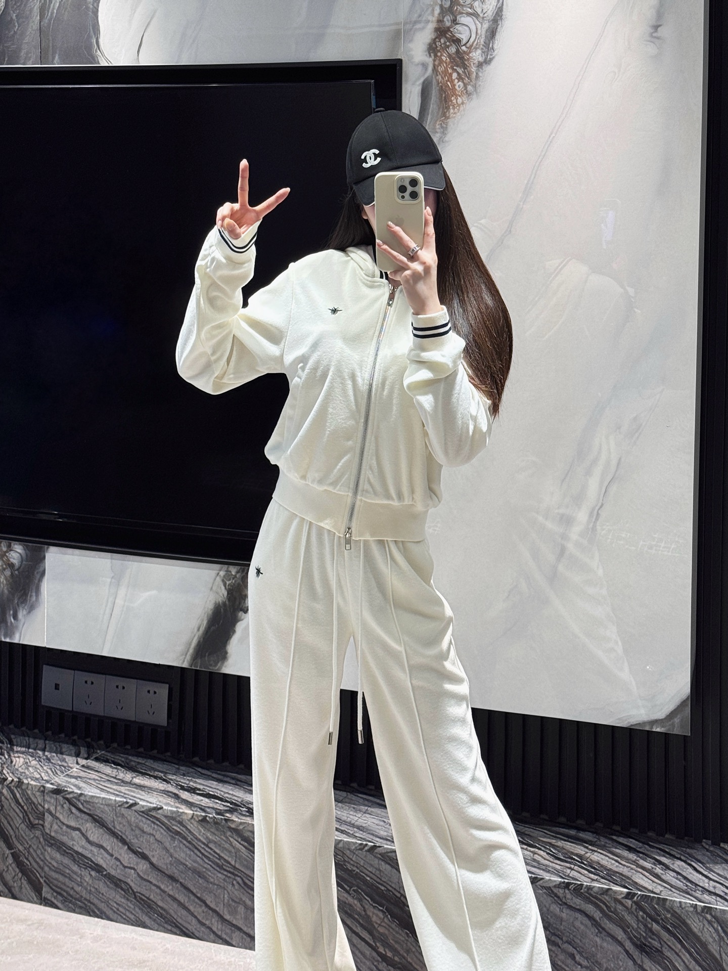 NO:534163,My own model looks 168 high upper body set 36 sizes, alexander wang19860909自家模特look 168高上身一套36码,,alexander wang,Women's clothing