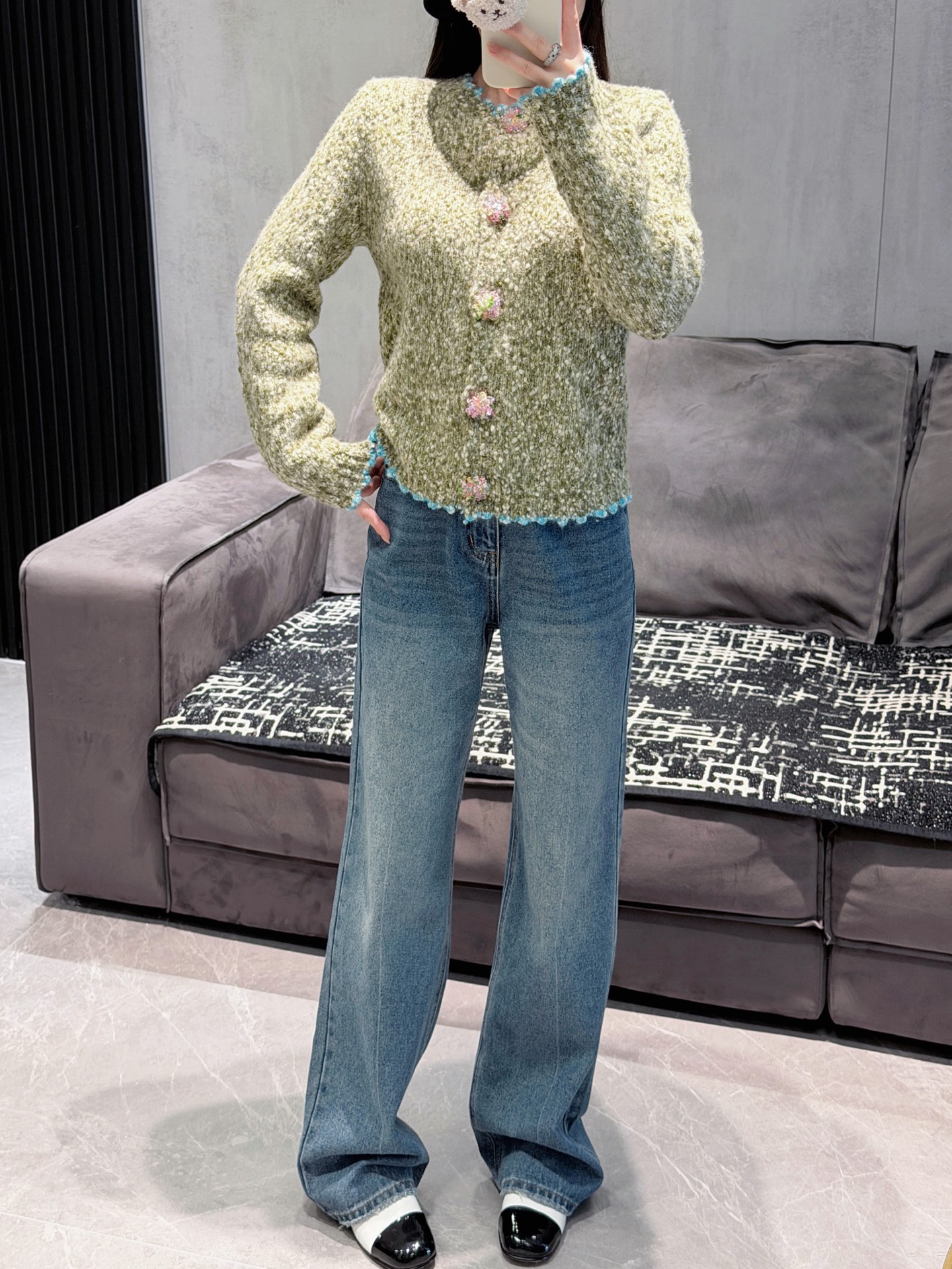 NO:546912,My own model looks 168 tall and 36 sizes on the upper body, alexander wang19860909自家模特look 身高168上身36码,,alexander wang,Women's clothing