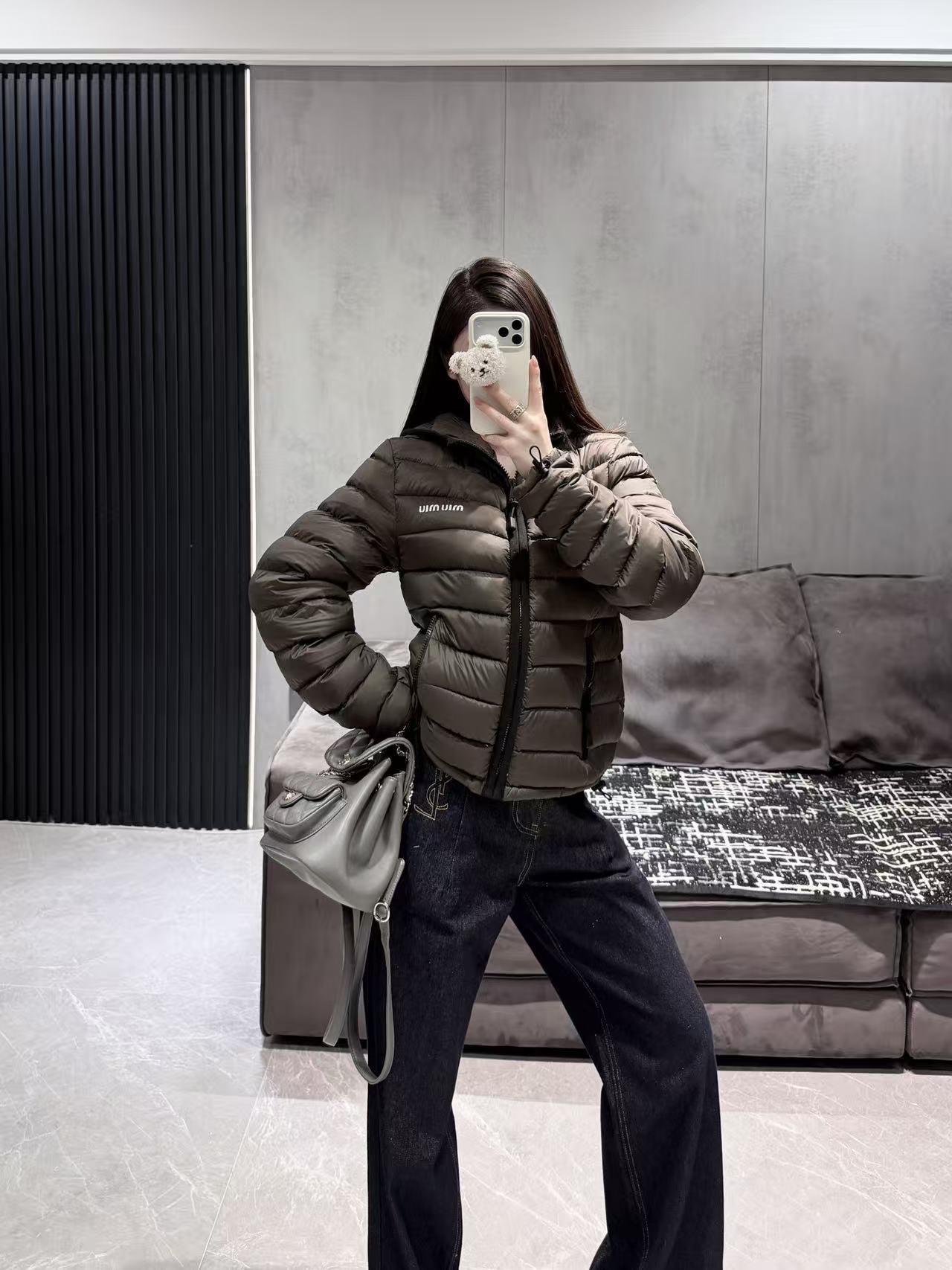 NO:564867,Paired with down jacket, the color matches so well,,down jacket,alexander wang19860909配羽绒服 色调太契合了,,down jacket,alexander wang,Women's clothing