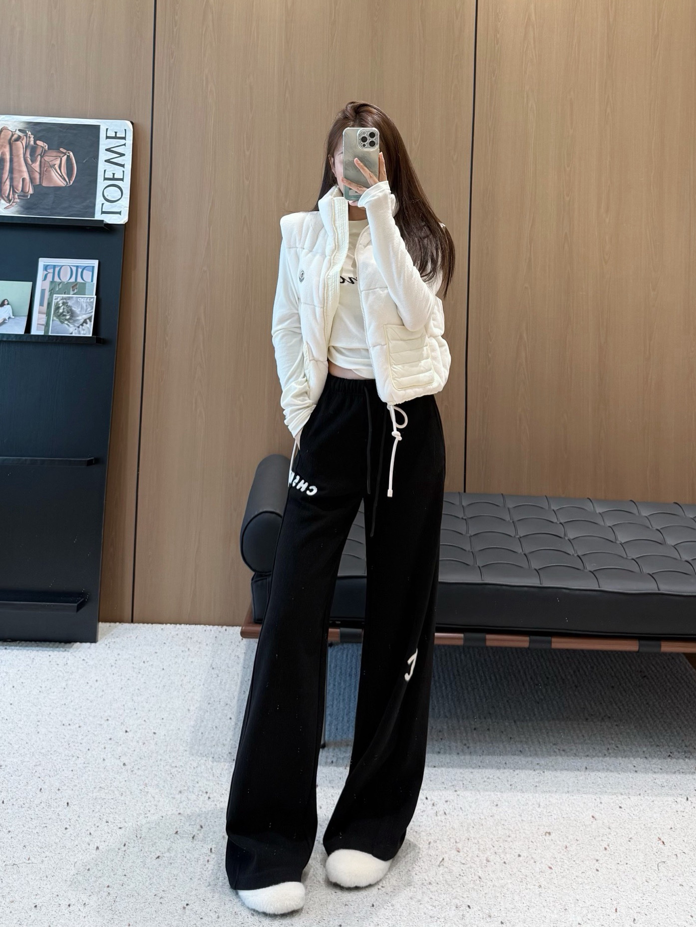 NO:590774,One set for autumn and winter looks,,alexander wang19860909秋冬一条搞定 look,,alexander wang,Women's clothing