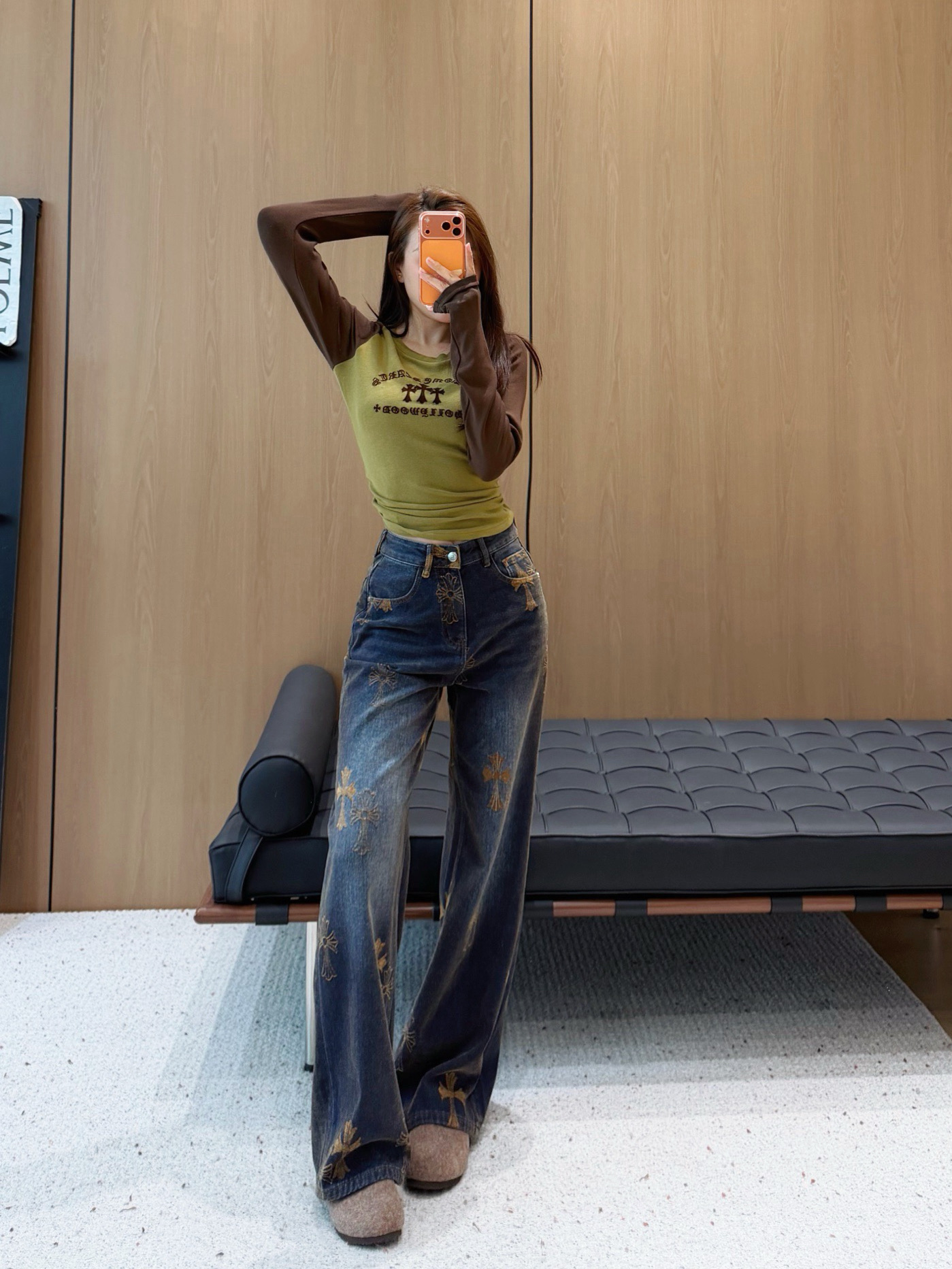 NO:611709,Autumn and winter thickened textured jeans are a must buy ~~,,jeans,alexander wang19860909秋冬加厚质感牛仔裤 必买 ~~,,jeans,alexander wang,Women's clothing