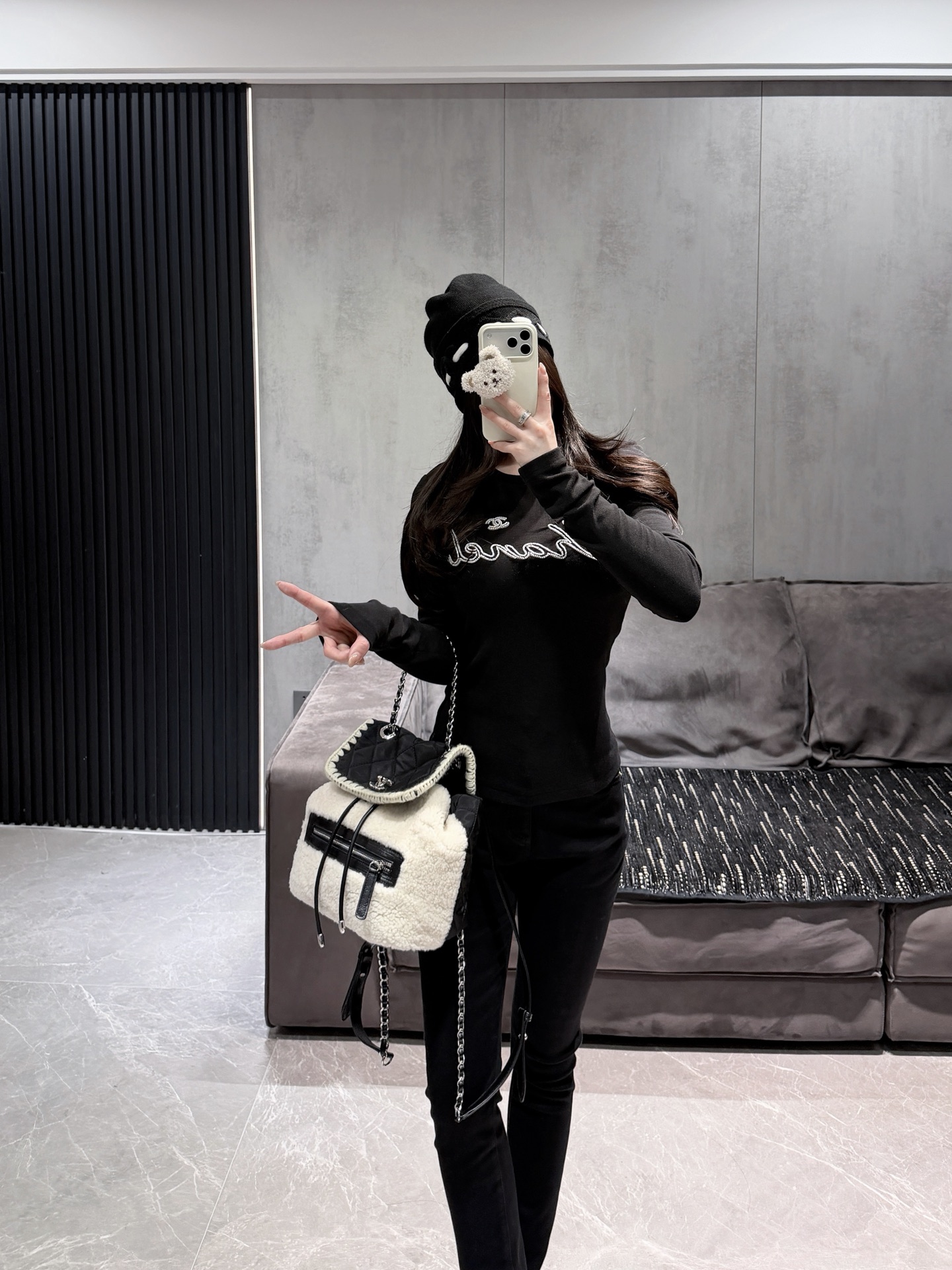 NO:622576,My own model look is skin-friendly and warm, I don’t want to take it off, alexander wang19860909自家模特look 亲肤保暖,不想脱,,alexander wang,Women's clothing