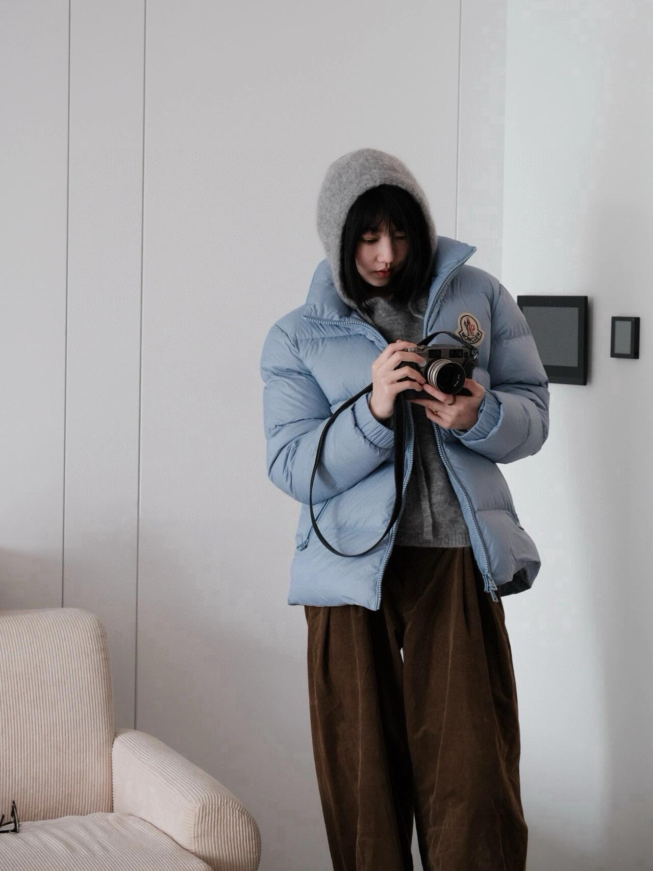 NO:623689,A touch of blue in autumn and winter is unforgettable ~,,alexander wang19860909秋冬的一抹蓝 过目不忘 ~,,alexander wang,Women's clothing