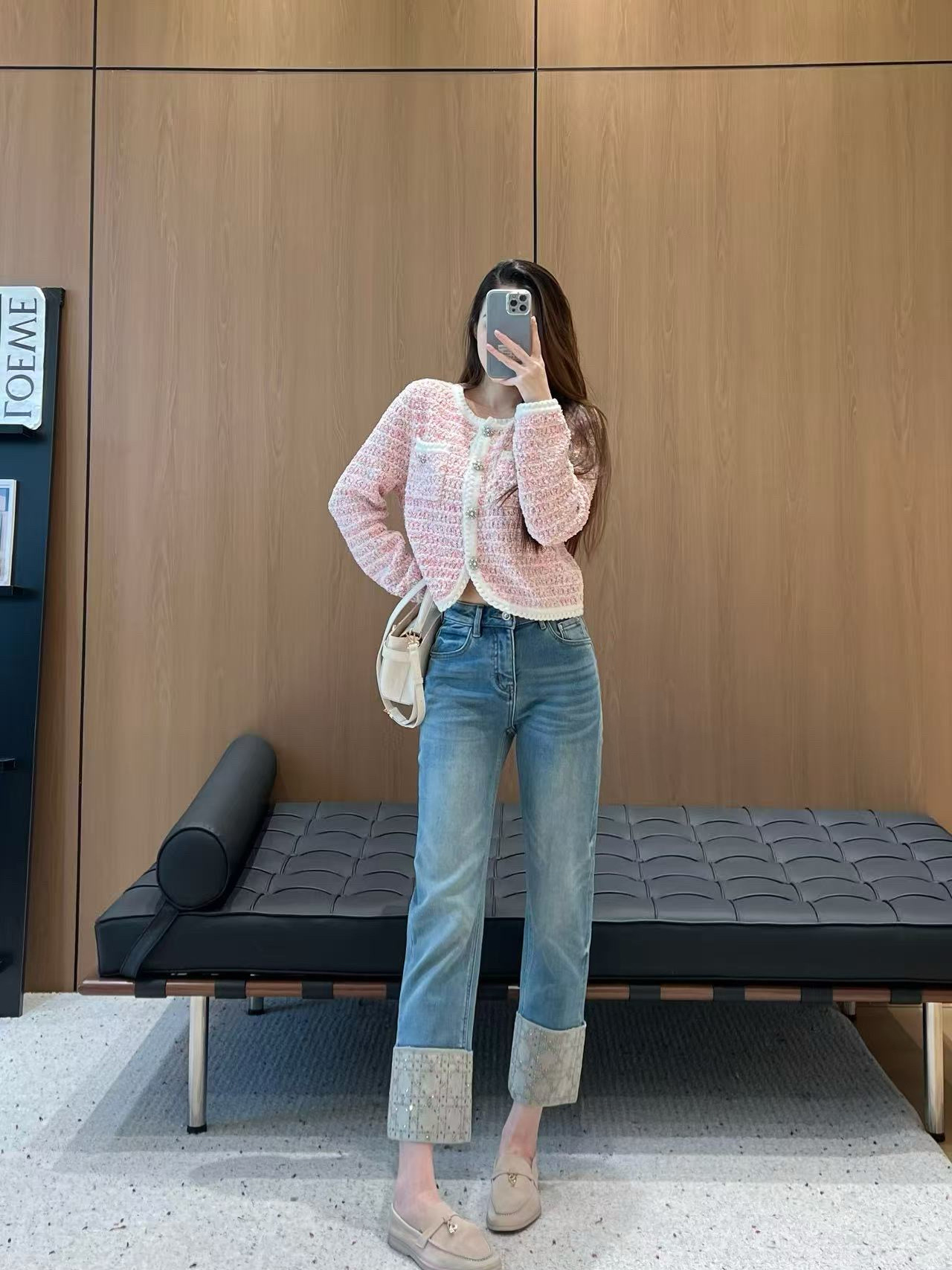 NO:623702,Exquisite nine-point fleece pants, can't put it down,,alexander wang19860909精致de九分加绒裤 爱不释手,,alexander wang,Women's clothing