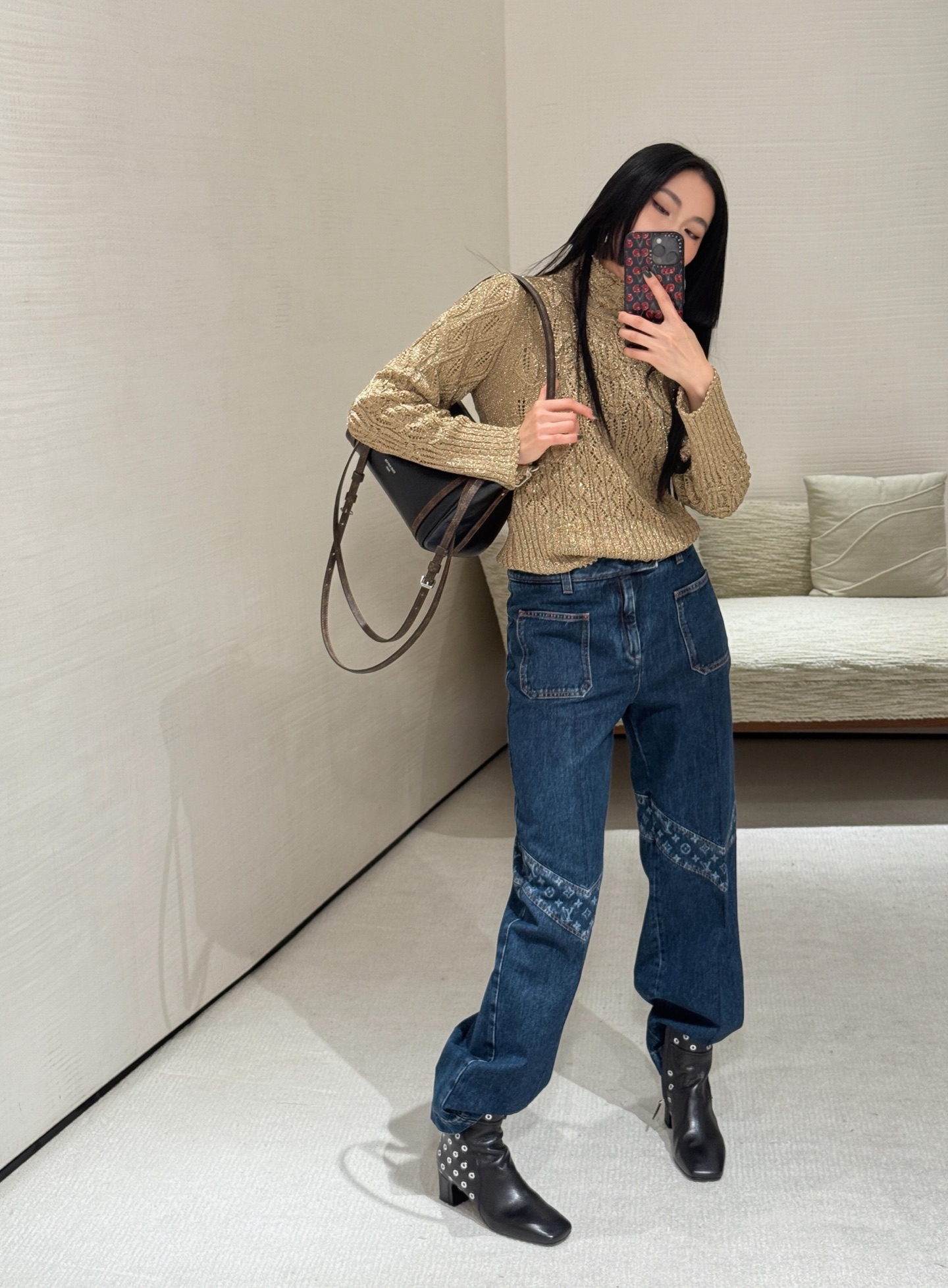 NO:653615,The look of the upper body is undoubtedly a good pants shape,,alexander wang19860909上身look 这毋庸置疑的好裤型,,alexander wang,Women's clothing